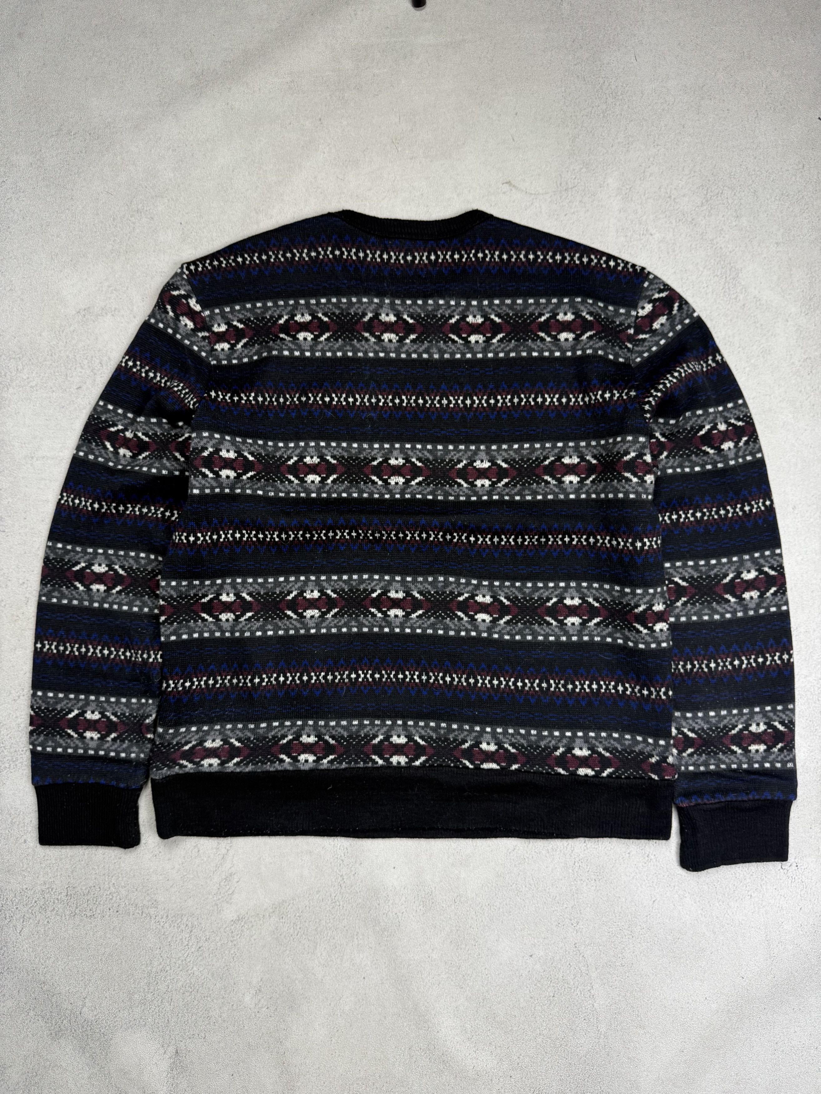 Japanese Brand Navajo Nordic Knit Sweater Cardigan Size US M / EU 48-50 / 2 - 2 Thumbnail