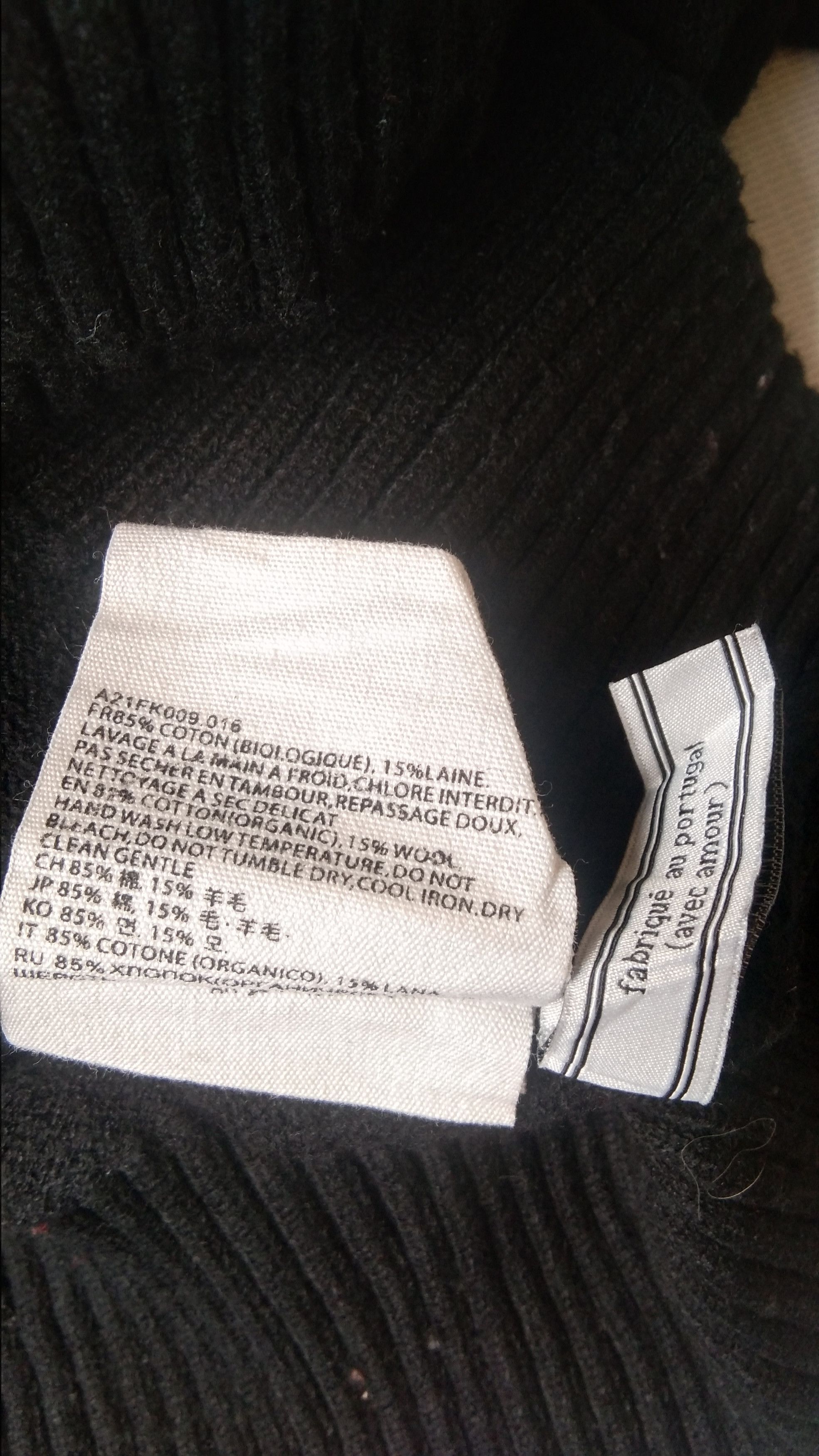 AMI Black Ami turtle neck sweater Size M / US 6-8 / IT 42-44 - 6 Thumbnail