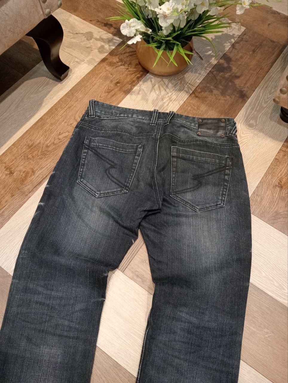 semanticdesign SEMANTIC DESIGN JAPAN FLARED DENIM PANTS Size US 34 / EU 50 - 11 Thumbnail