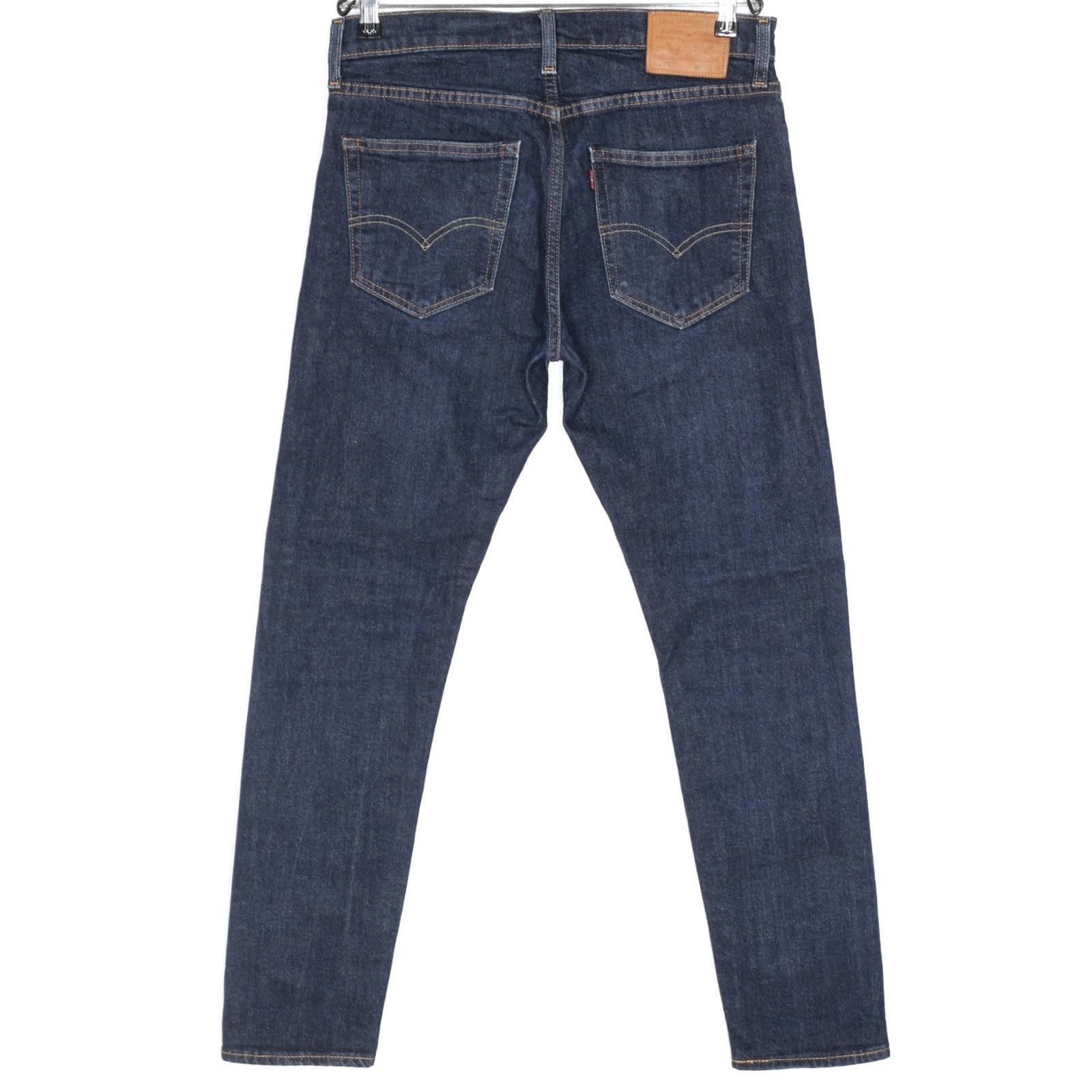 Levi's VINTAGE? No. Levi’s 512 PREMIUM Big E Stretch Slim Tapered Jeans Men 32W 29" Inseam DZ6595 Blue Denim Slim 5-Pocket Rise Mid 10-12in Mens Size US 32 / EU 48 - 2 Thumbnail