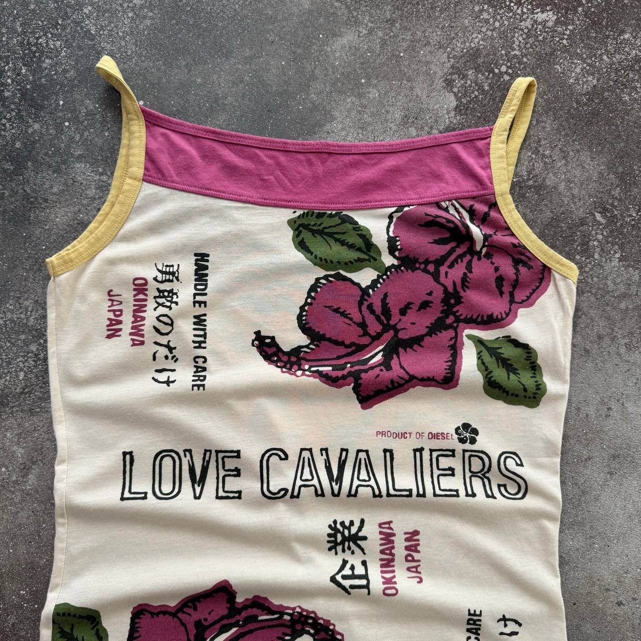 Diesel Y2K Diesel Vintage Love Cavaliers Rare Tank Top Size M / US 6-8 / IT 42-44 - 3 Thumbnail