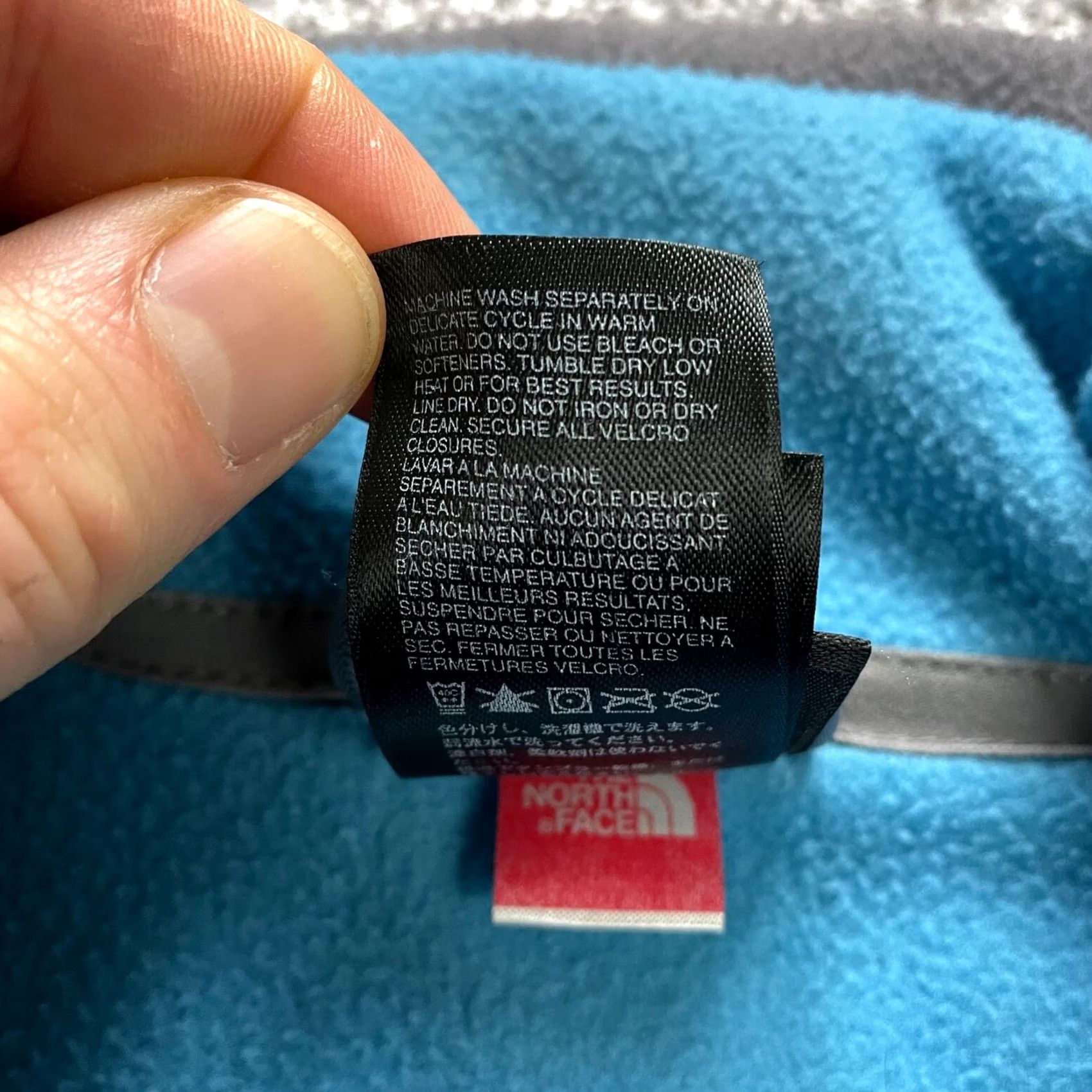 The North Face The North Face Jacket Womens XS Blue Full Zip Fleece Outdoor Pockets Small Logo Regular Fit Casual Outdoor Mens Girls Womens Size XS / US 0-2 / IT 36-38 - 6 Thumbnail