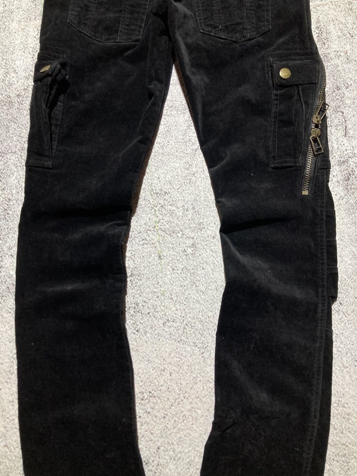 Japanese Brand 2000s Manies Corduroy Anarchy Punk Vkei Lgb Style Pants Size US 28 / EU 44 - 6 Thumbnail