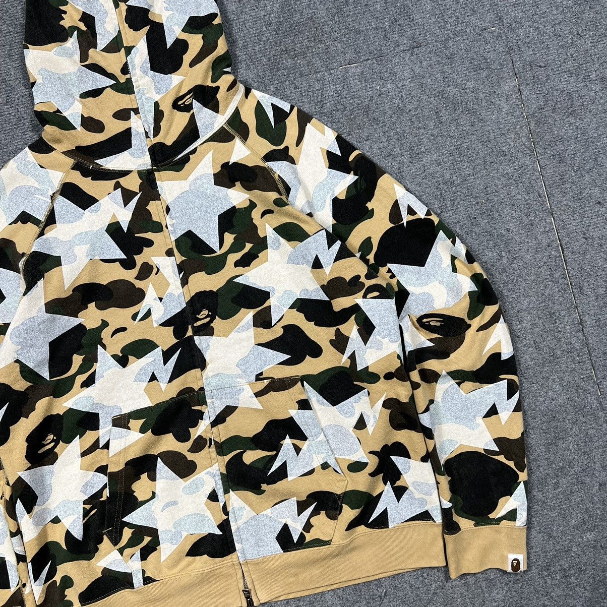 Bape × Nigo Og bape sta star 1st camo full zip jacket Size US L / EU 52-54 / 3 - 3 Thumbnail