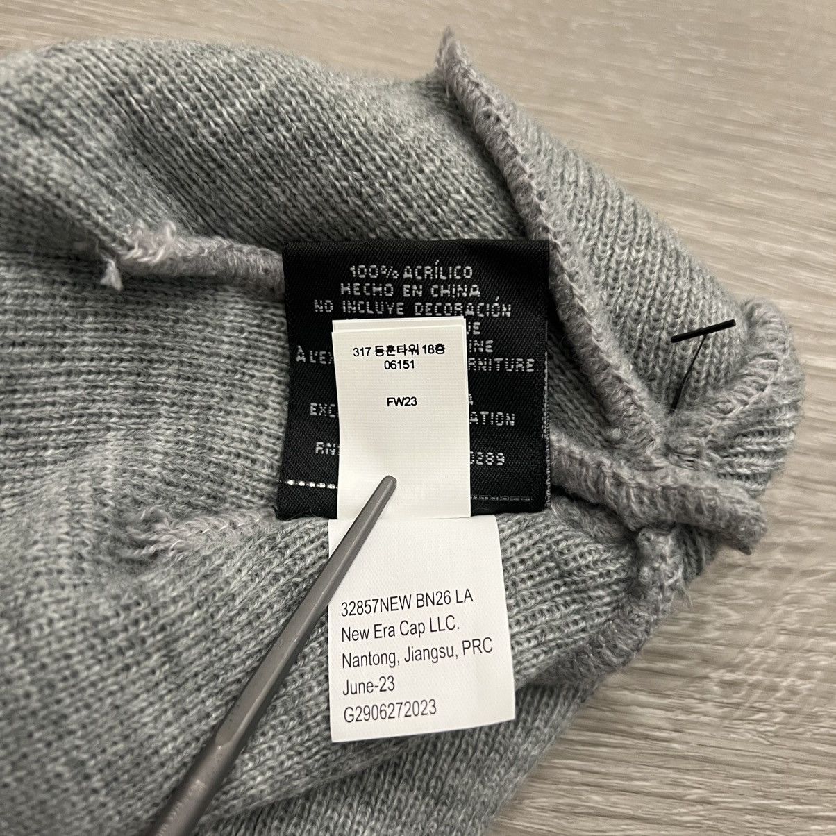 Supreme Supreme New Era Camo Box Logo Beanie Size ONE SIZE - 13 Thumbnail