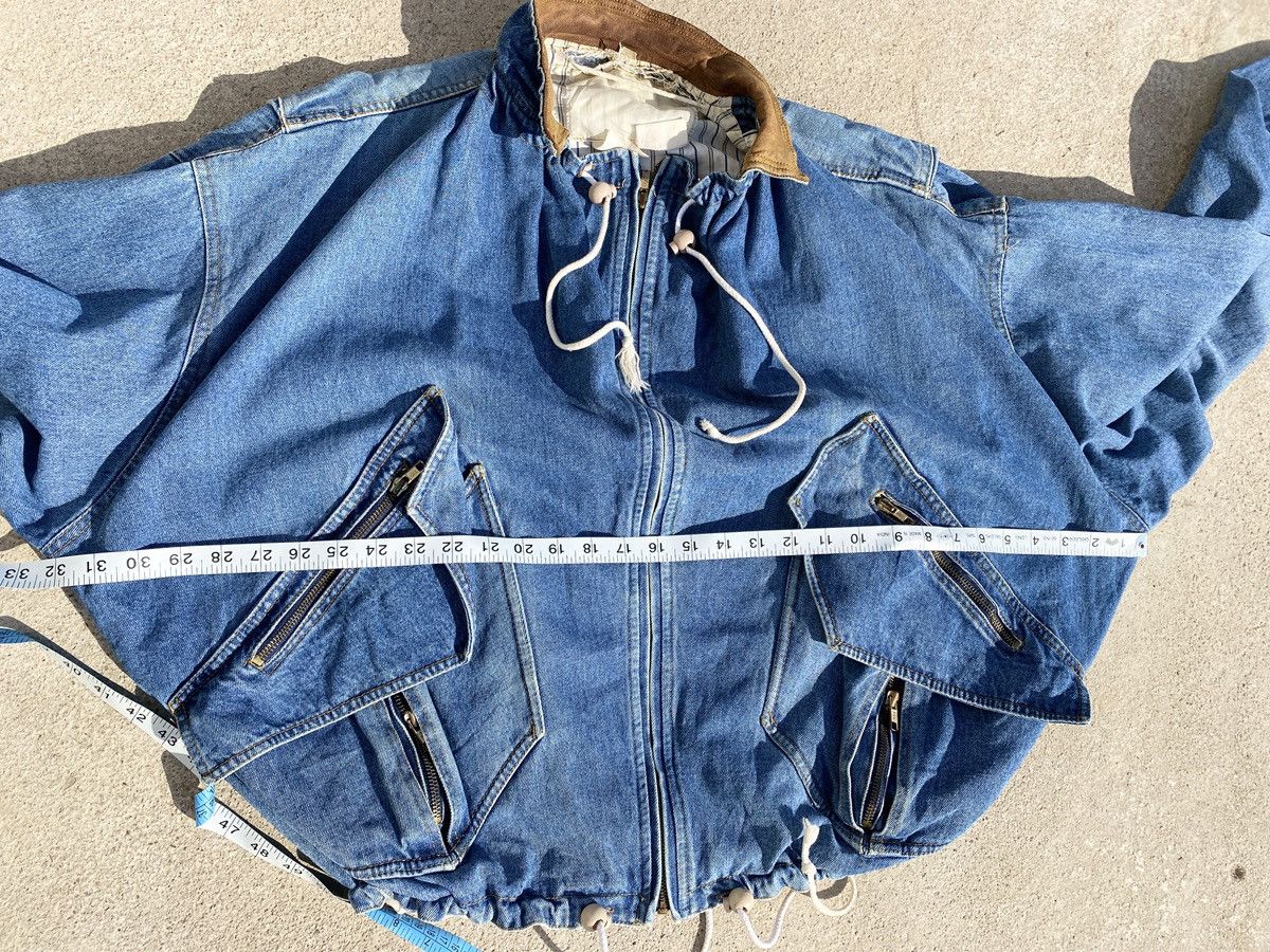 Vintage Vintage Y2k Denim Oversized Jacket Size US L / EU 52-54 / 3 - 11 Thumbnail