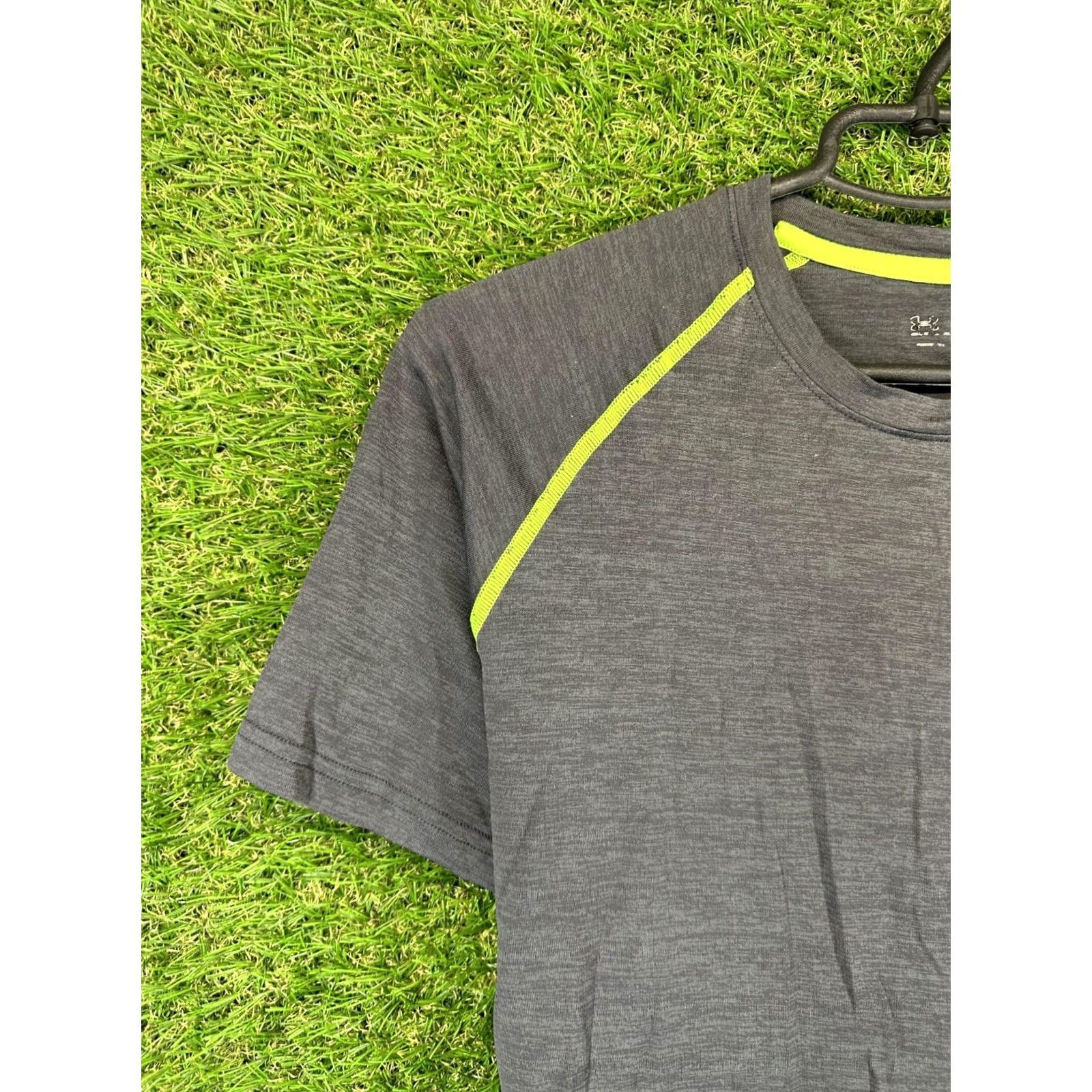Under Armour Under Armour HeatGear Men Training Compression Shirt Jersey M Gray Short Sleeve Shirt Mens Sports T-Shirt Size US M / EU 48-50 / 2 - 4 Thumbnail
