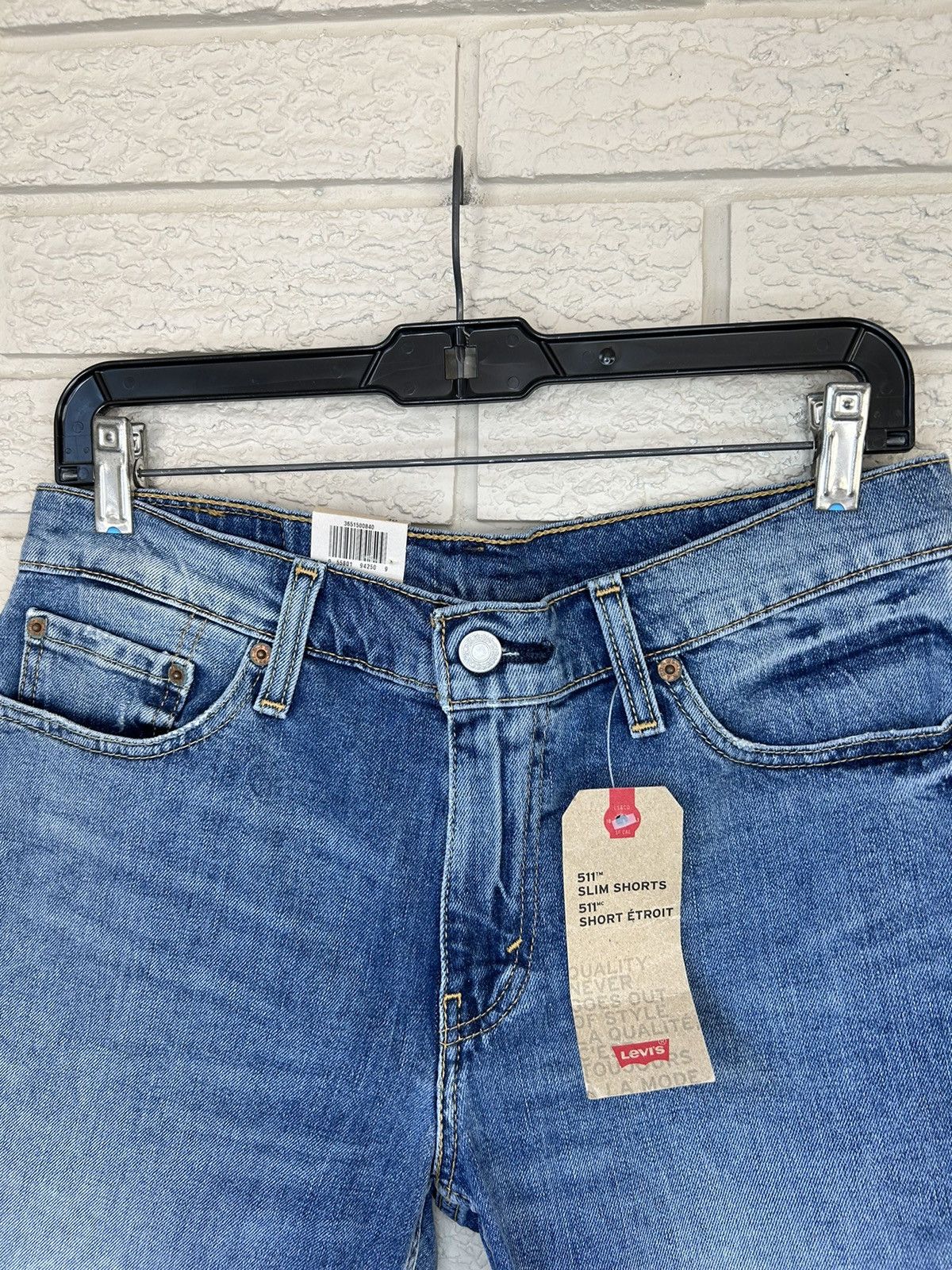 Levi's × Vintage Vintage Levis 511 Jorts BNWT Size US 30 / EU 46 - 5 Thumbnail