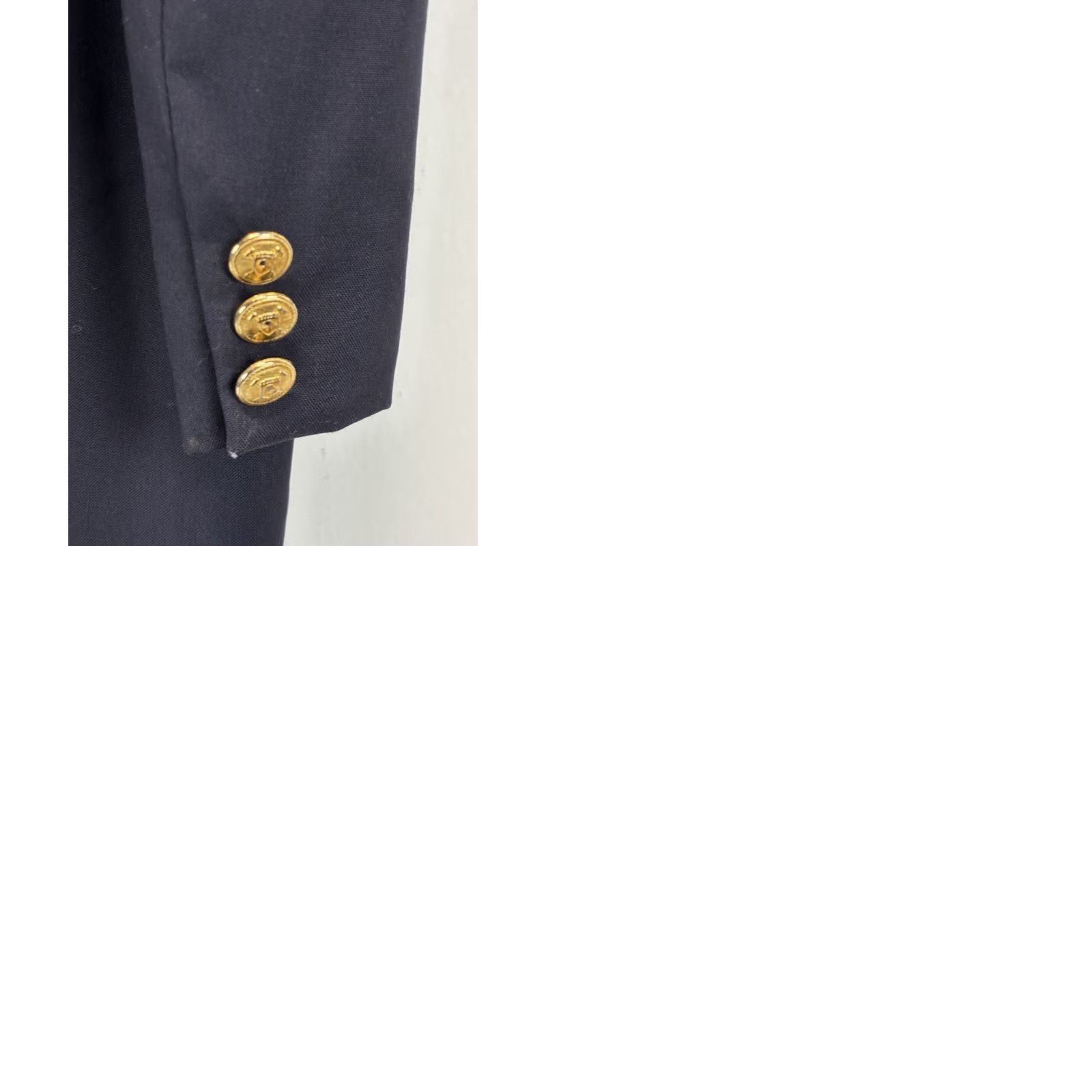 Polo Ralph Lauren VTG Polo Ralph Lauren Blazer Mens 44R Navy Wool Single-Breasted Notch Lapel 4-Button Jacket Coat University Club Sports Coat Old Money Preppy Size US XXL / EU 58 / 5 - 9 Thumbnail