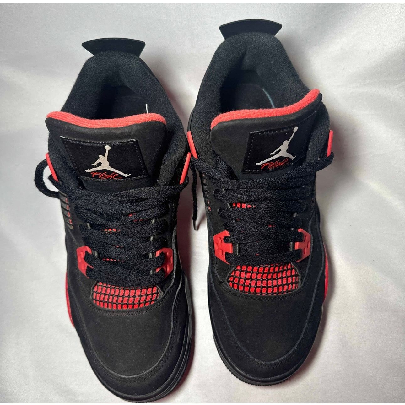 Jordan Brand × Nike Size 7 - Nike Air Jordan 4 Retro GS Red Thunder Men's Shoes Size US 7 / EU 40 - 4 Thumbnail