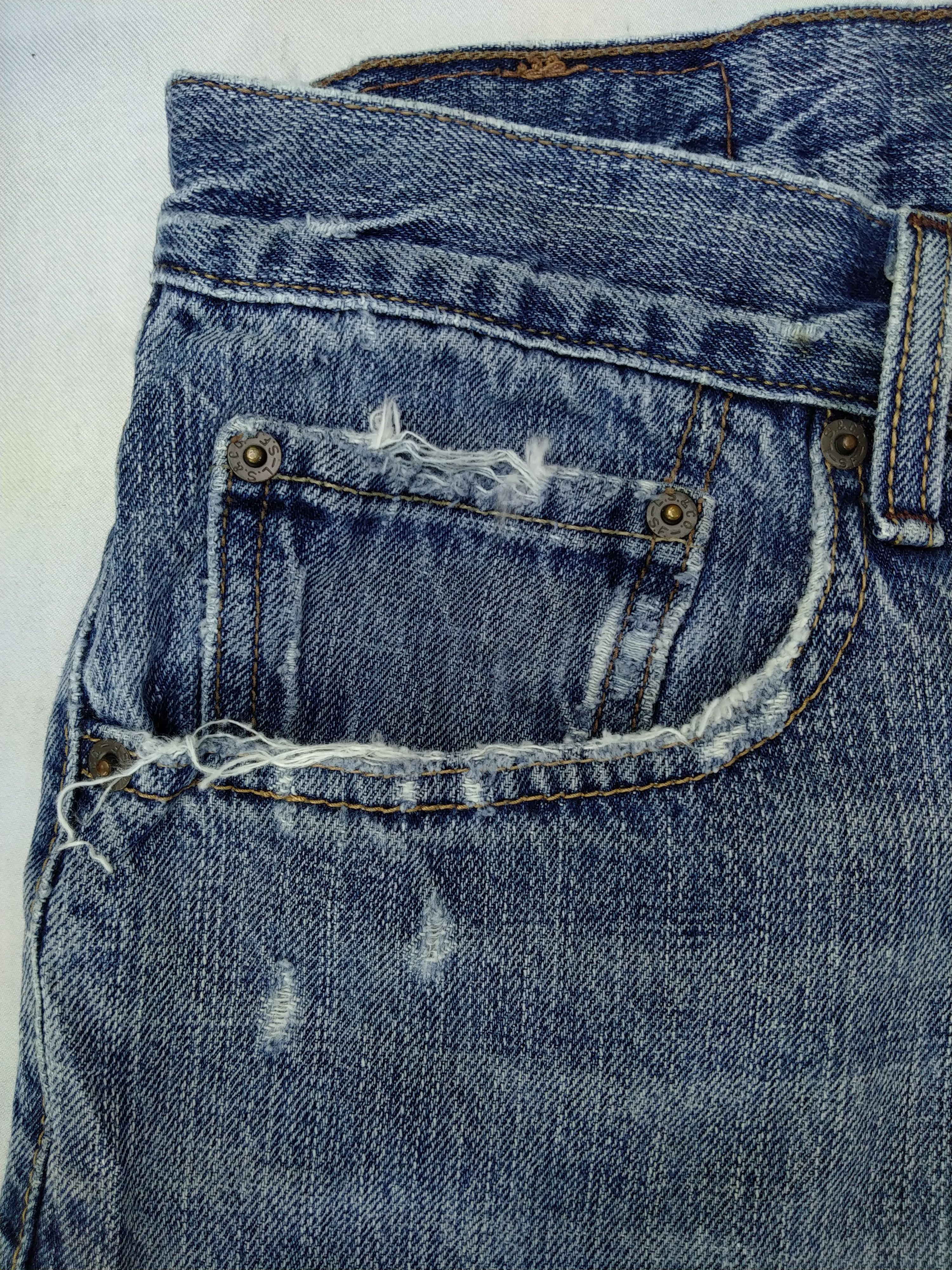 Other Vintage Levi's 560 Loose Straight 34x32.5 Denim -JN315 Size US 34 / EU 50 - 9 Thumbnail