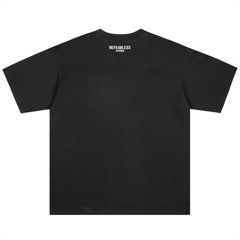 Japanese Brand × Vintage Men's hip-hop trendy loose casual letter embroidered T-shirt Size US M / EU 48-50 / 2 - 2 Thumbnail