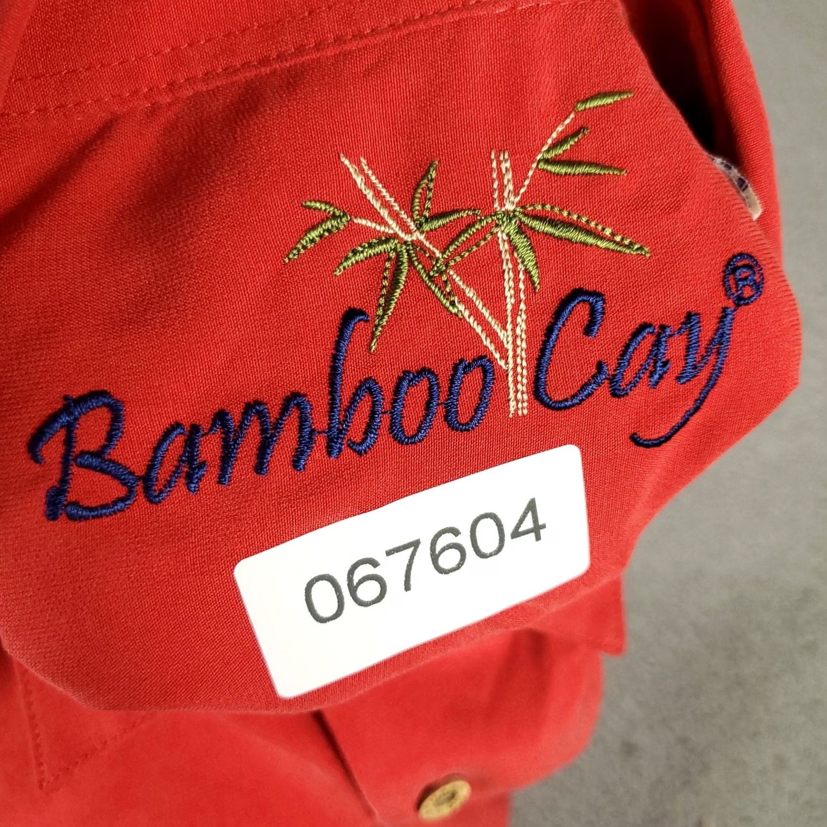 Vintage Bamboo Cay Shirt Mens Size Medium Red Hawaiian Button Up Short Sleeve Shirt Size US L / EU 52-54 / 3 - 7 Thumbnail