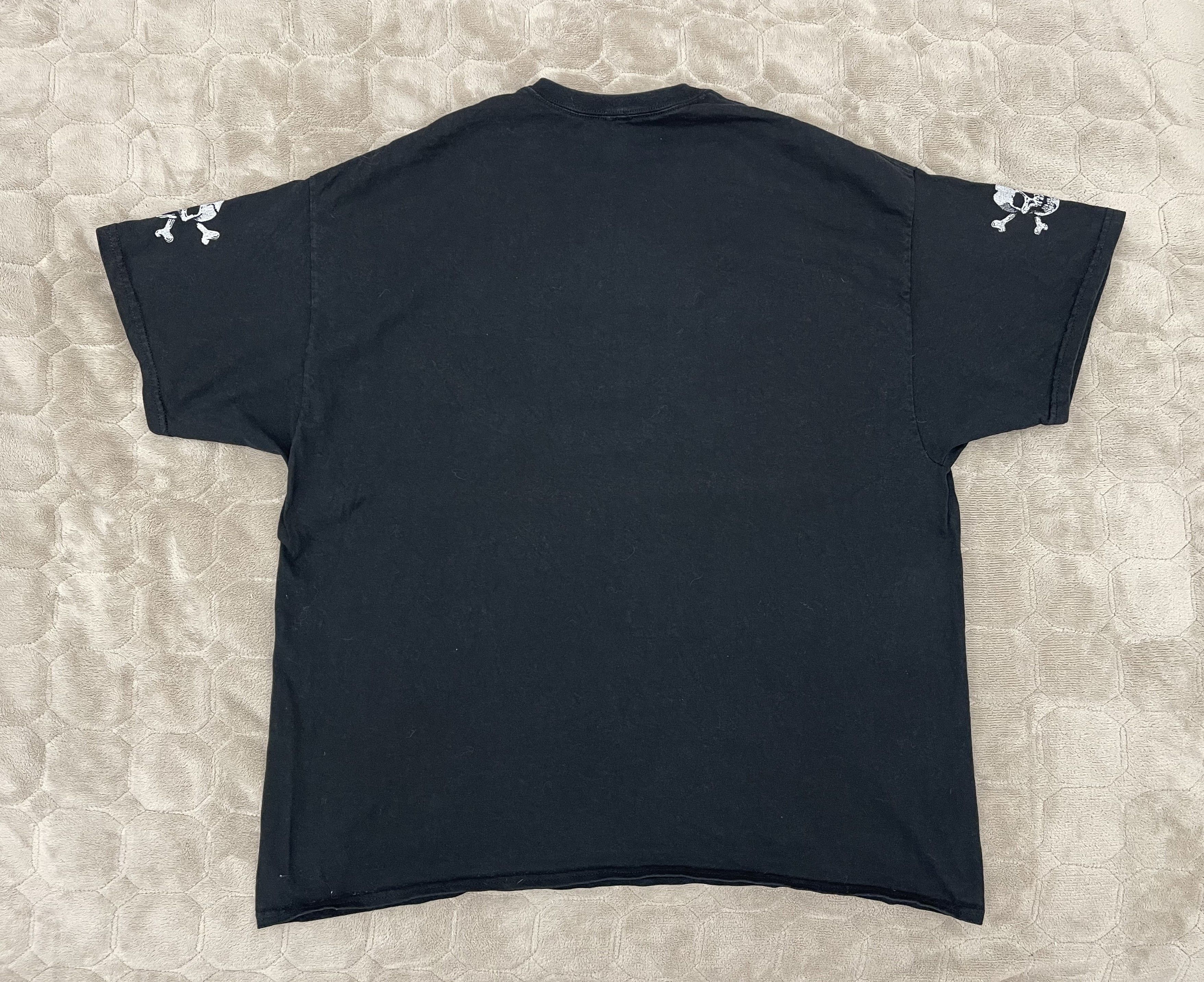 Vintage Vintage Skull T-Shirt Size US XXL / EU 58 / 5 - 4 Thumbnail