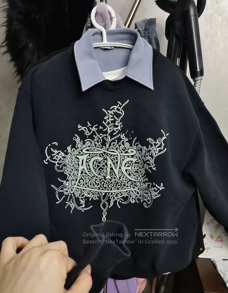 Acne Studios Acne Studios Glow-in-the-Dark Oversized Hoodie Size M / US 6-8 / IT 42-44 - 1 Thumbnail