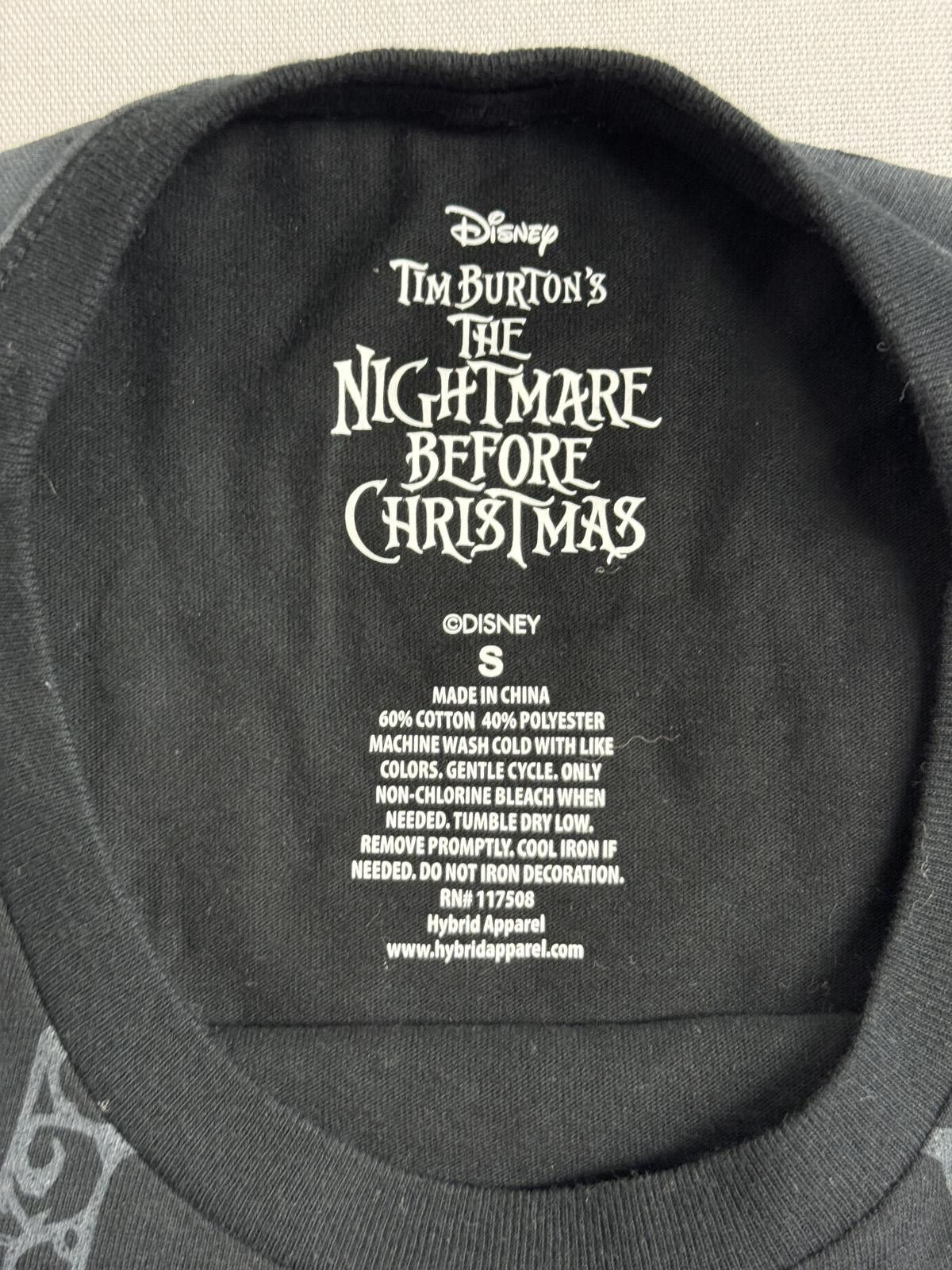Disney Disney AOP Nightmare Before Christmas T-shirt Pumpkin King S Size US S / EU 44-46 / 1 - 3 Thumbnail