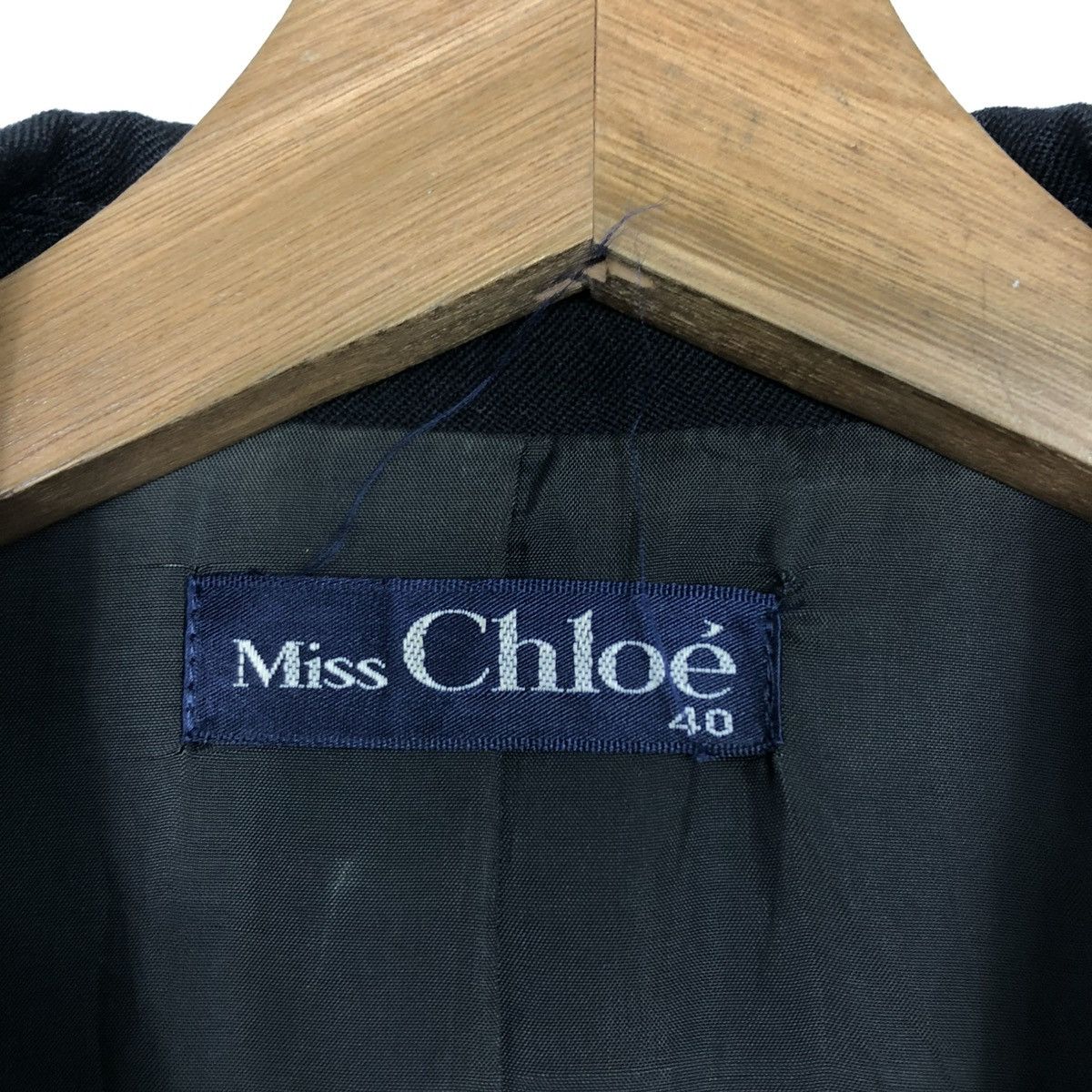 Chloe 🔥VINTAGE LONG COAT DOUBLE BREAST MISS CHLOE Size S / US 4 / IT 40 - 20 Thumbnail