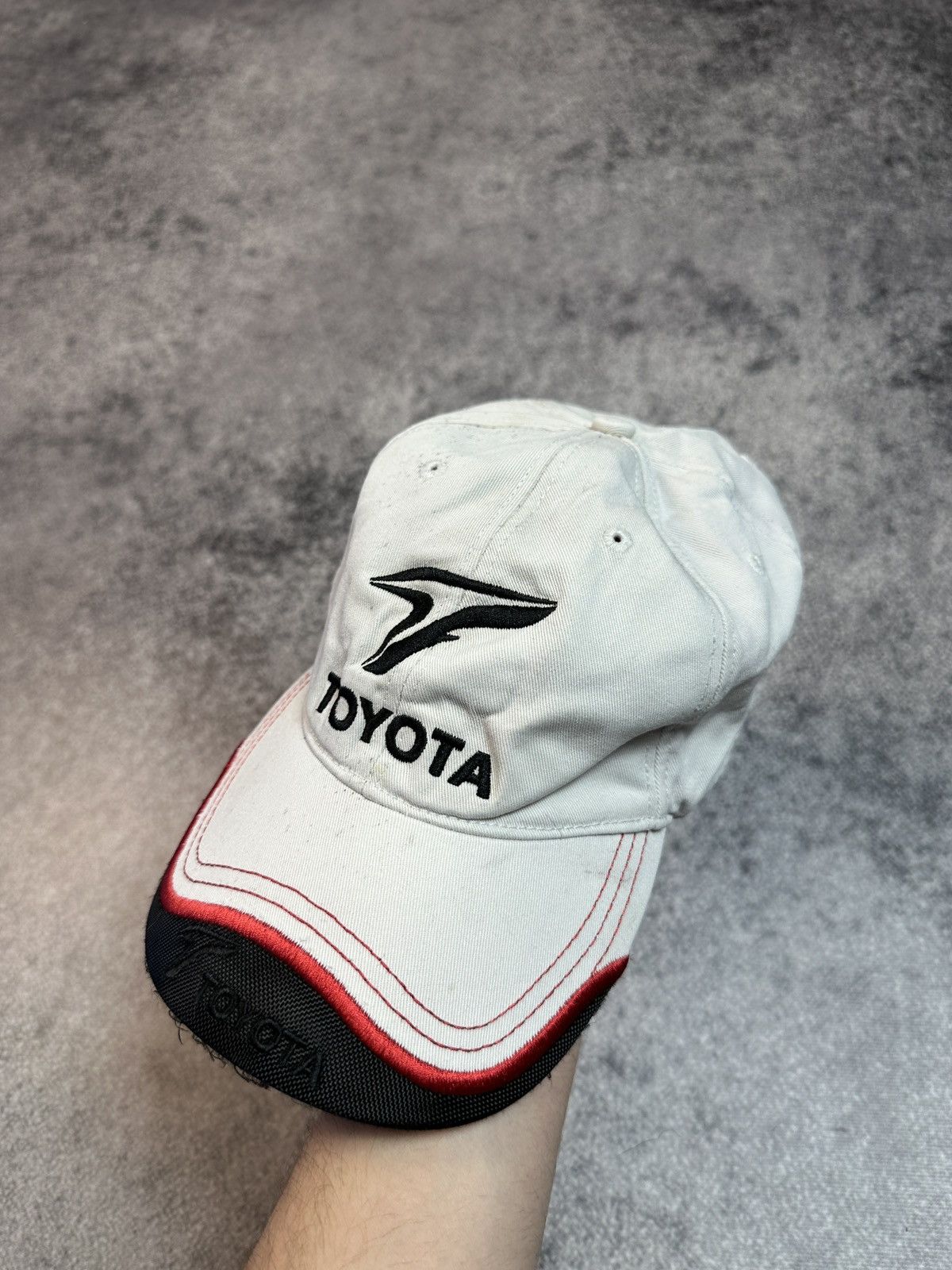 Japanese Brand Vintage Toyota Logo Cap Streetwear Style USA Racing Rare Size ONE SIZE - 1 Thumbnail