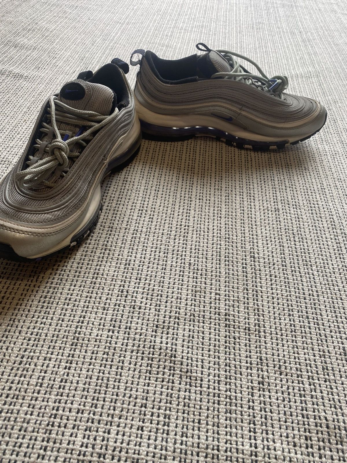 Nike Nike Air Max 97 Vintage Purple Silver Size US 6.5 / EU 39-40 - 7 Thumbnail