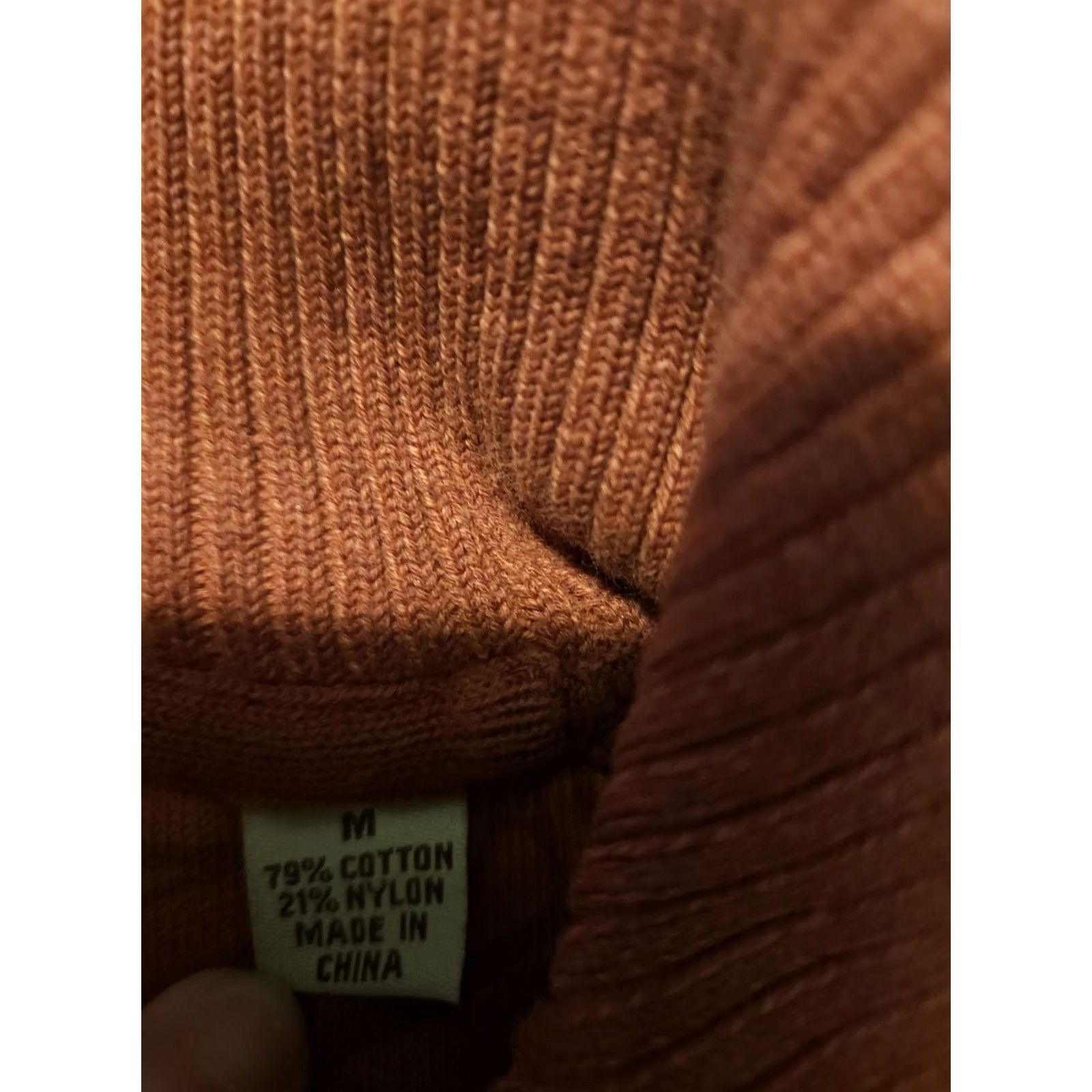 Tommy Bahama Tommy Bahama Sweater 1/4 Zip Shirt Mens Medium Orange Cotton Nylon Knit Pullover Long Sleeve Vintage? Size US M / EU 48-50 / 2 - 3 Thumbnail