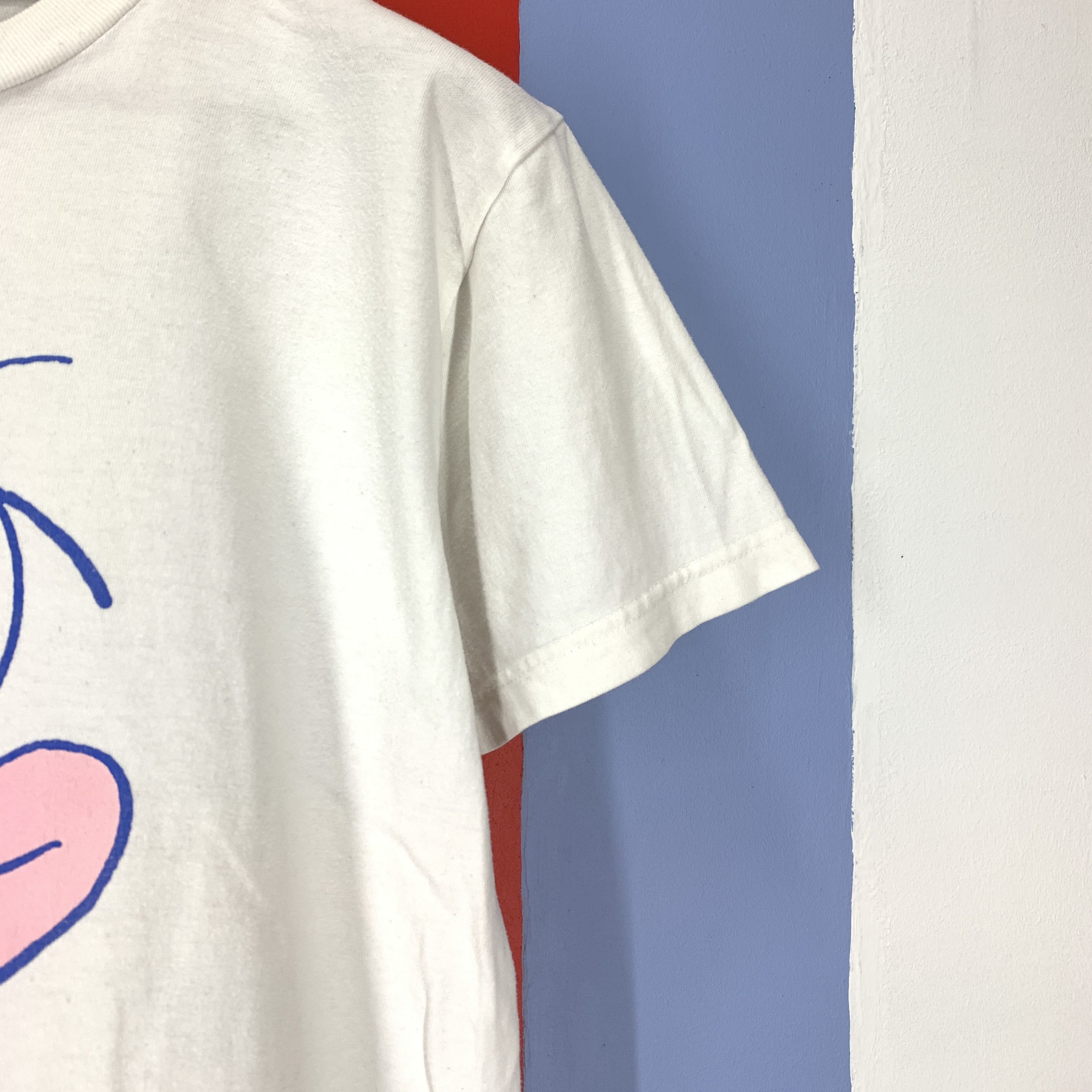 Anime Q TARO THE GHOST 60s Japan Manga Crew Neck T Shirt #1787/07 Size US M / EU 48-50 / 2 - 3 Thumbnail
