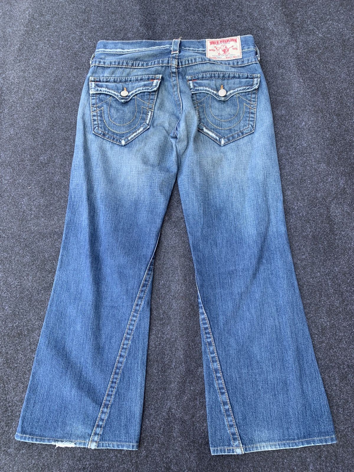 True Religion VINTAGE FLARE TRUE RELIGION.MADE IN USA 🇺🇸. (32) Size US 32 / EU 48 - 2 Thumbnail