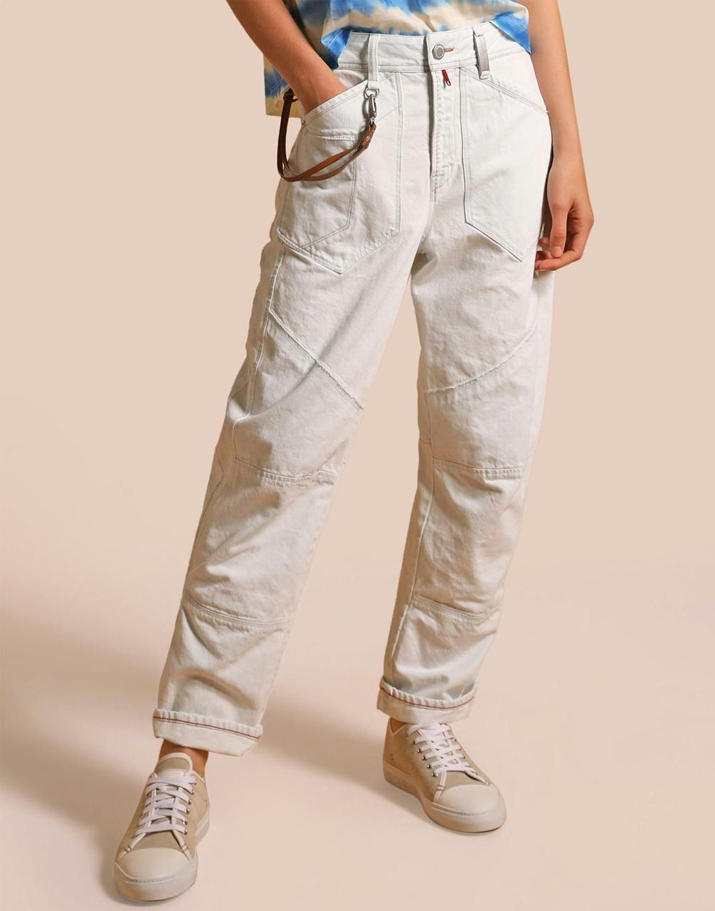 Japanese Brand × Vintage Double Knees TIE DYE Murphy&Nye Light Pant Maharishi Size US 33 - 1 Thumbnail