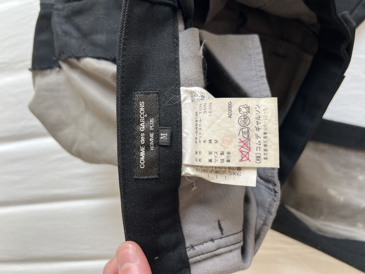 Comme des Garcons Homme Plus AD 2000 Comme des Garçons patchwork pants Size US 32 / EU 48 - 3 Thumbnail