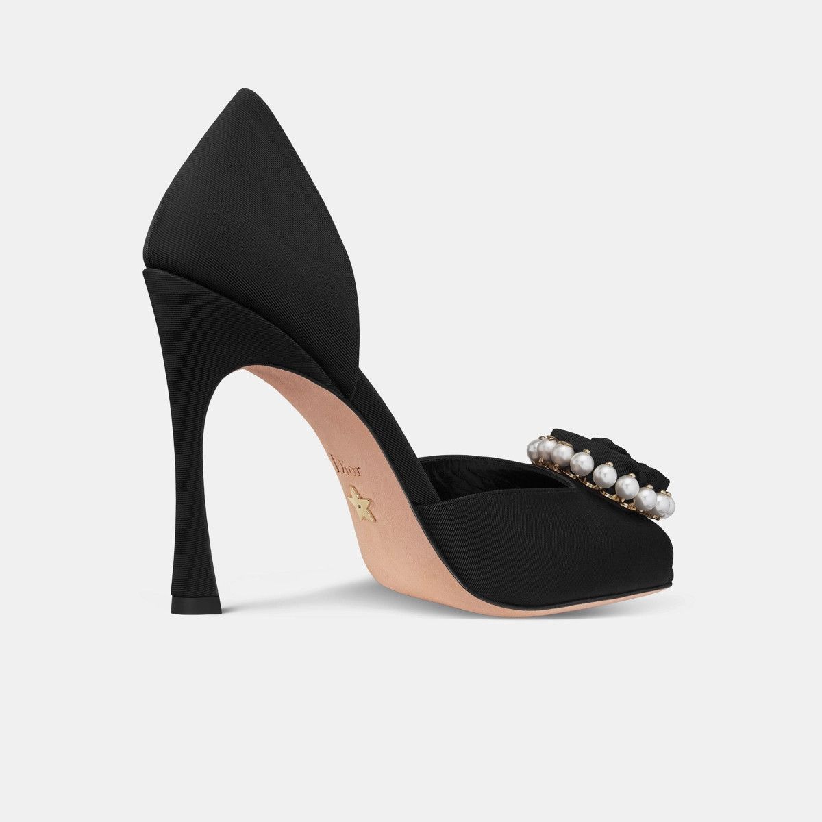 Dior o1bcso1str0225 Rose Heeled Sandal in Black Size US 8 / IT 38 - 3 Thumbnail