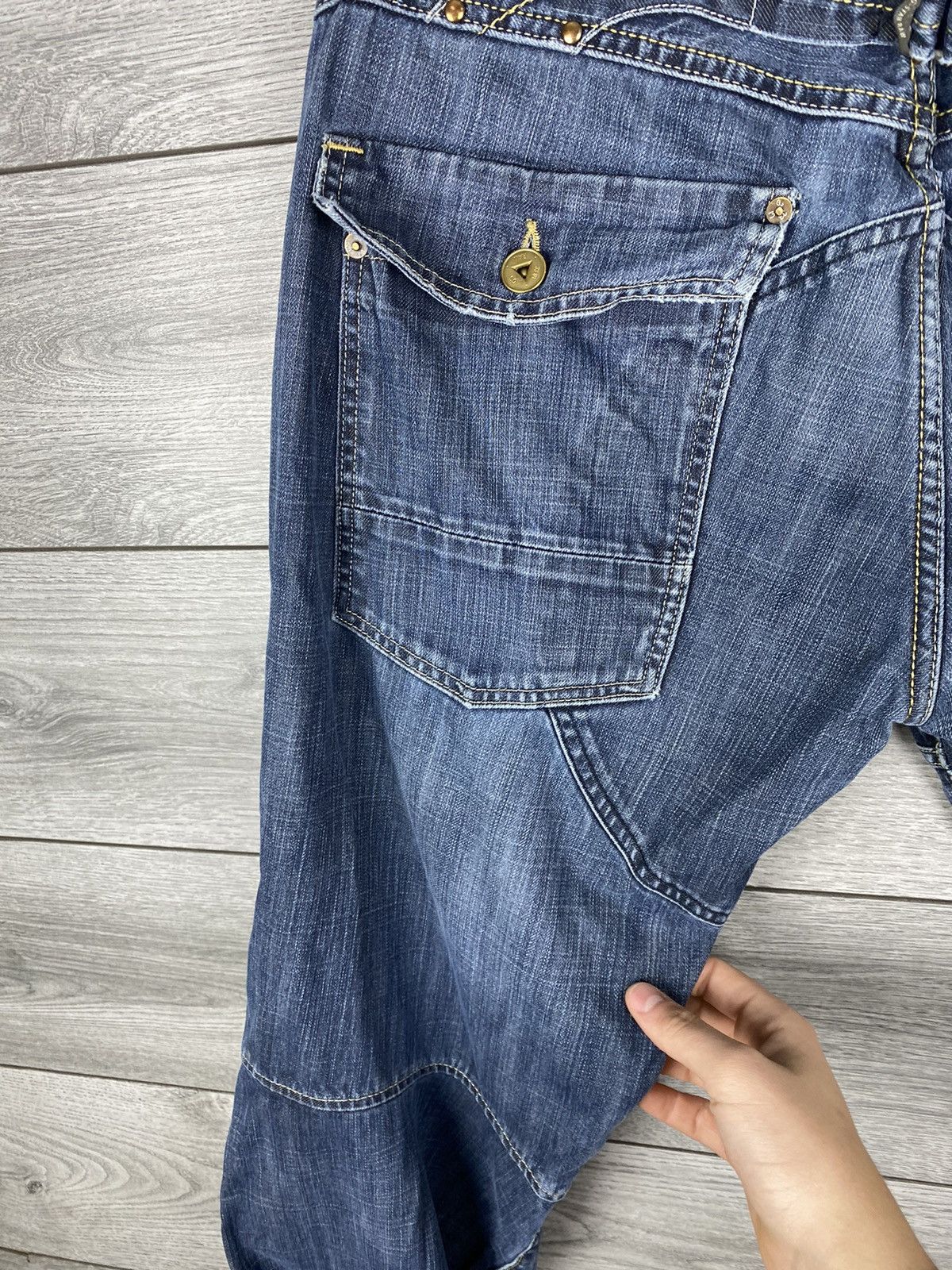 G-Star Mens Vintage G-Star J-Cut Avant Garde Jeans Size US 34 / EU 50 - 16 Thumbnail