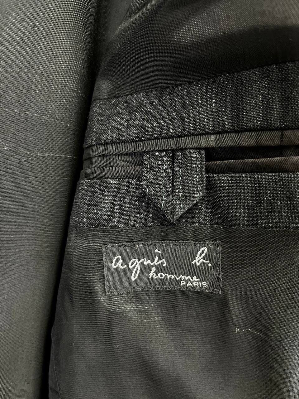 agnes b. Vintage Agnes B. Homme Paris Wool Blazers Coat Jacket Size XL / US 12-14 / IT 48-50 - 5 Thumbnail