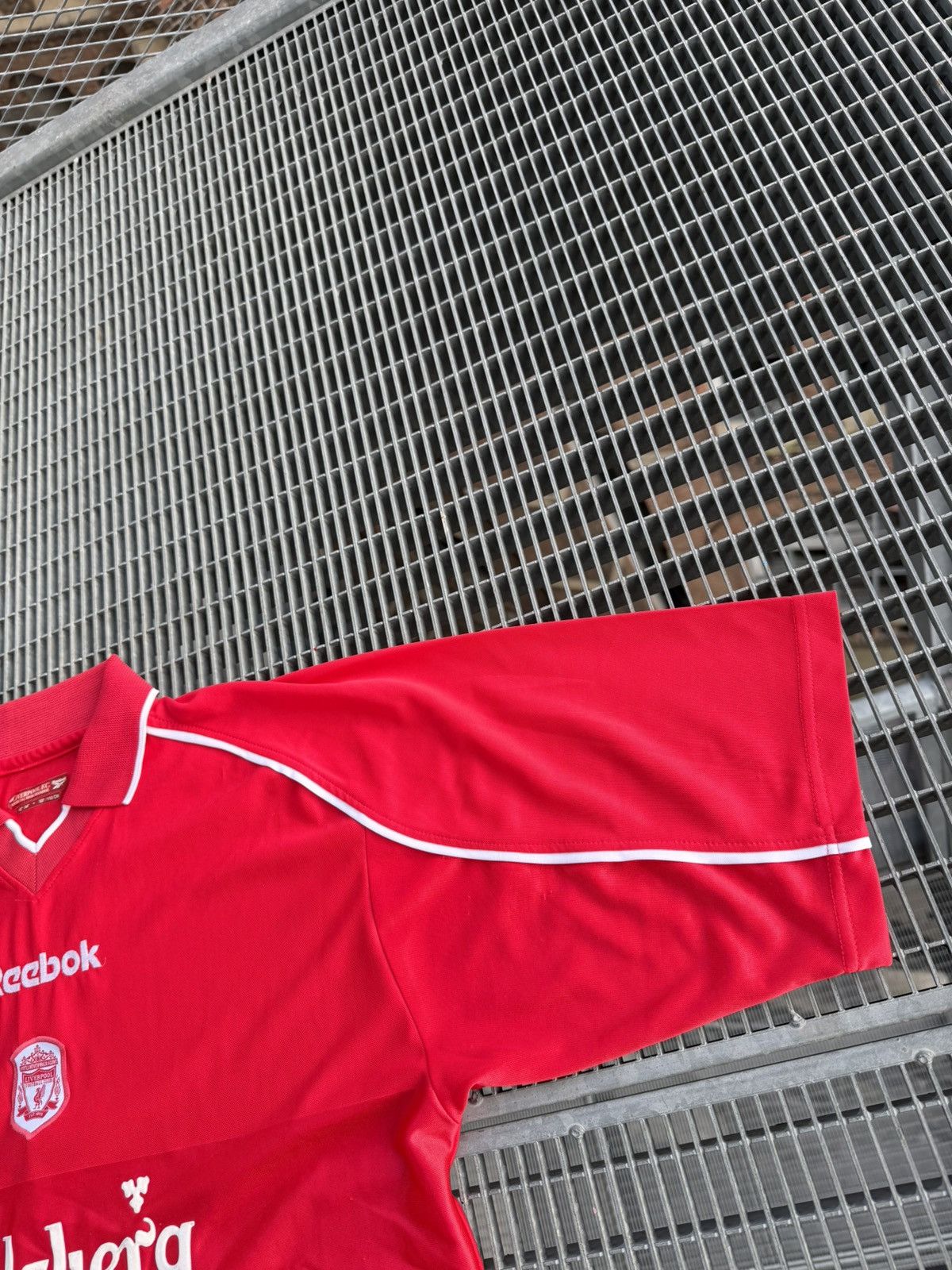 Reebok Vintage 2001/2002 Reebok Liverpool Home Jersey Size US XL / EU 56 / 4 - 5 Thumbnail