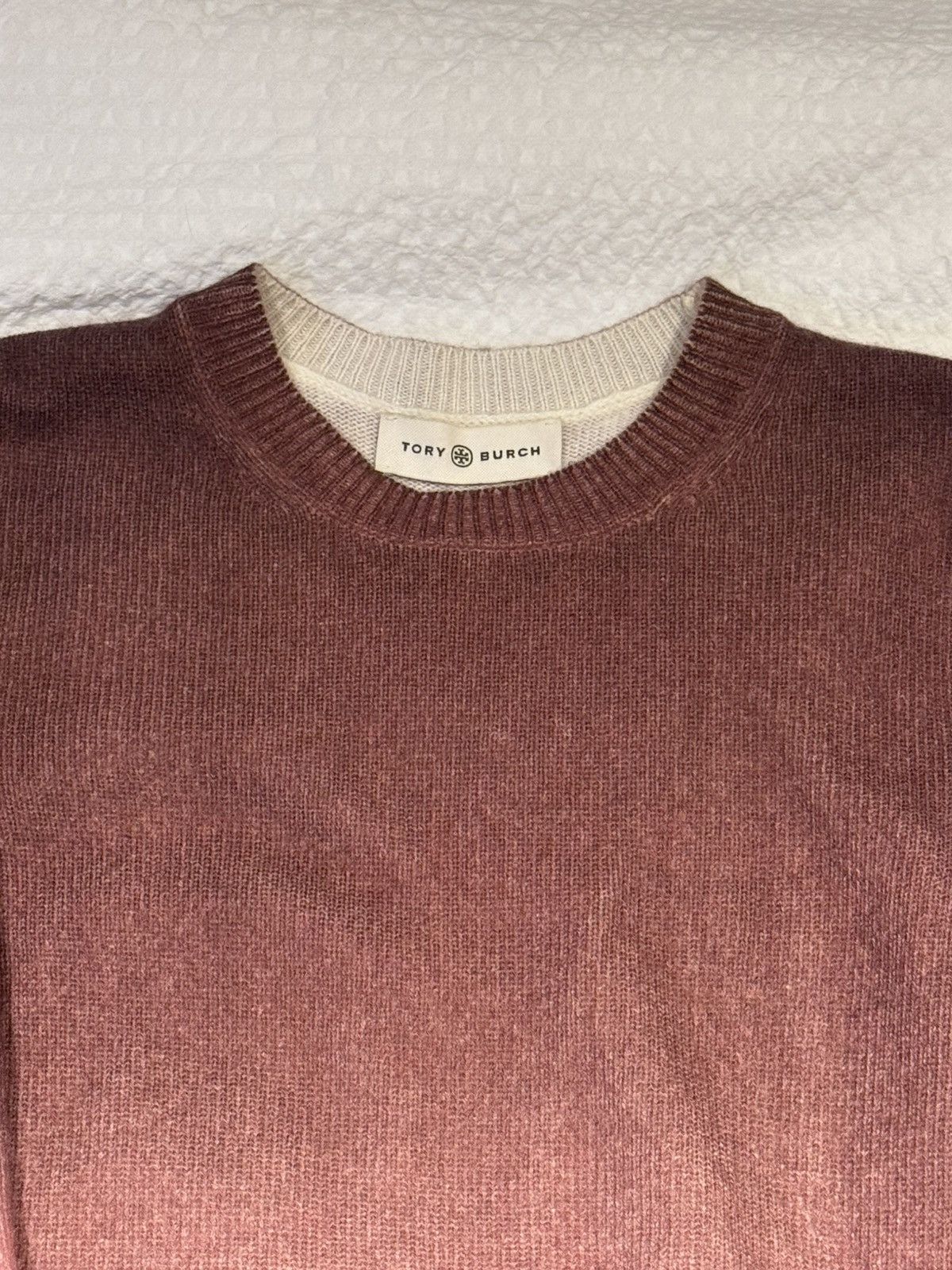 Tory Burch Tony Butch Ombré-Effect Cashmere Jumper Size M / US 6-8 / IT 42-44 - 4 Thumbnail