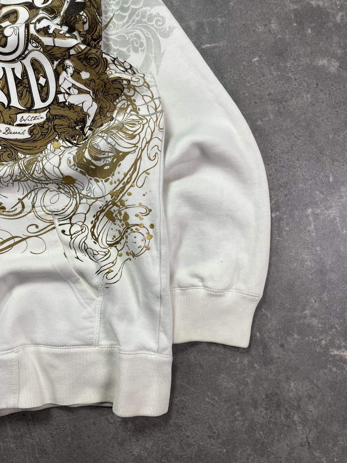 Ecko Unltd. Ecko Unltd. Big Print Logo Baggy Zip Hoodie L XL Size US L / EU 52-54 / 3 - 6 Thumbnail