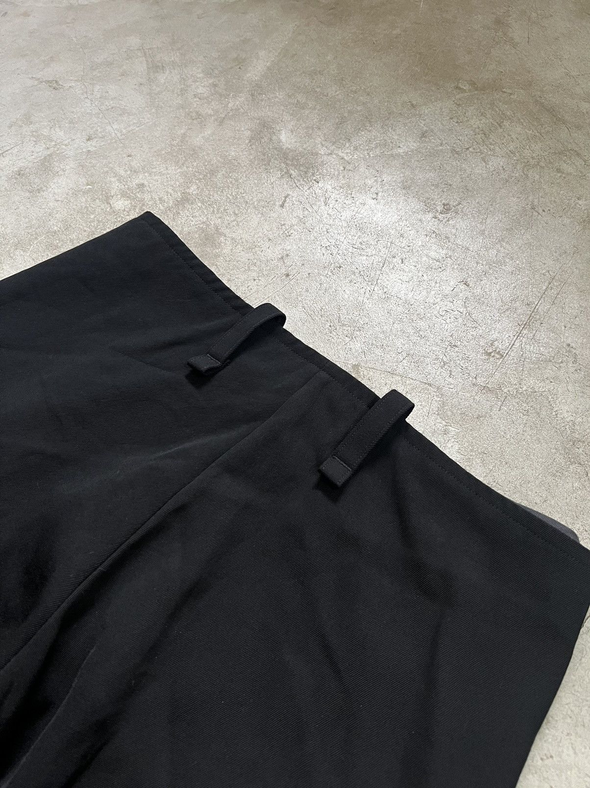 Y's × Y's for Men × Yohji Yamamoto Y’s Yohji Yamamoto Mens No Waist Belt Trouser Pants Size US 31 - 4 Thumbnail