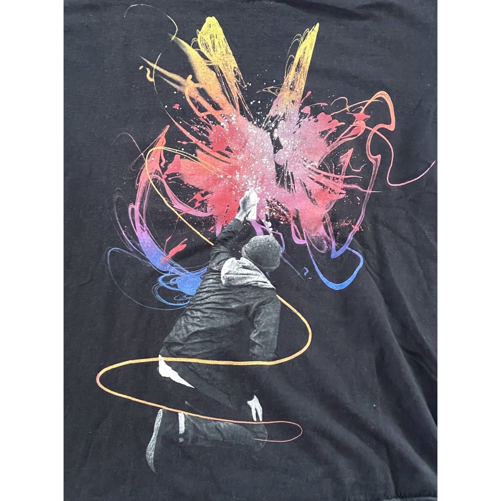 Vintage Rook T-Shirt Black Medium Men's Graffiti Art Shirt Size US M / EU 48-50 / 2 - 2 Thumbnail