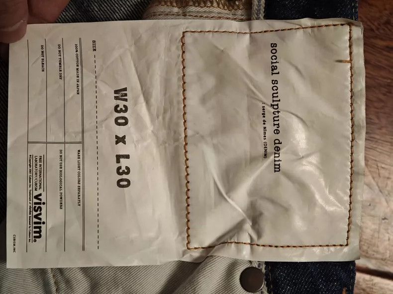Visvim visvim SOCIAL SCULPTURE jeans 2505-Nextarrow Size US 30 / EU 46 - 3 Thumbnail