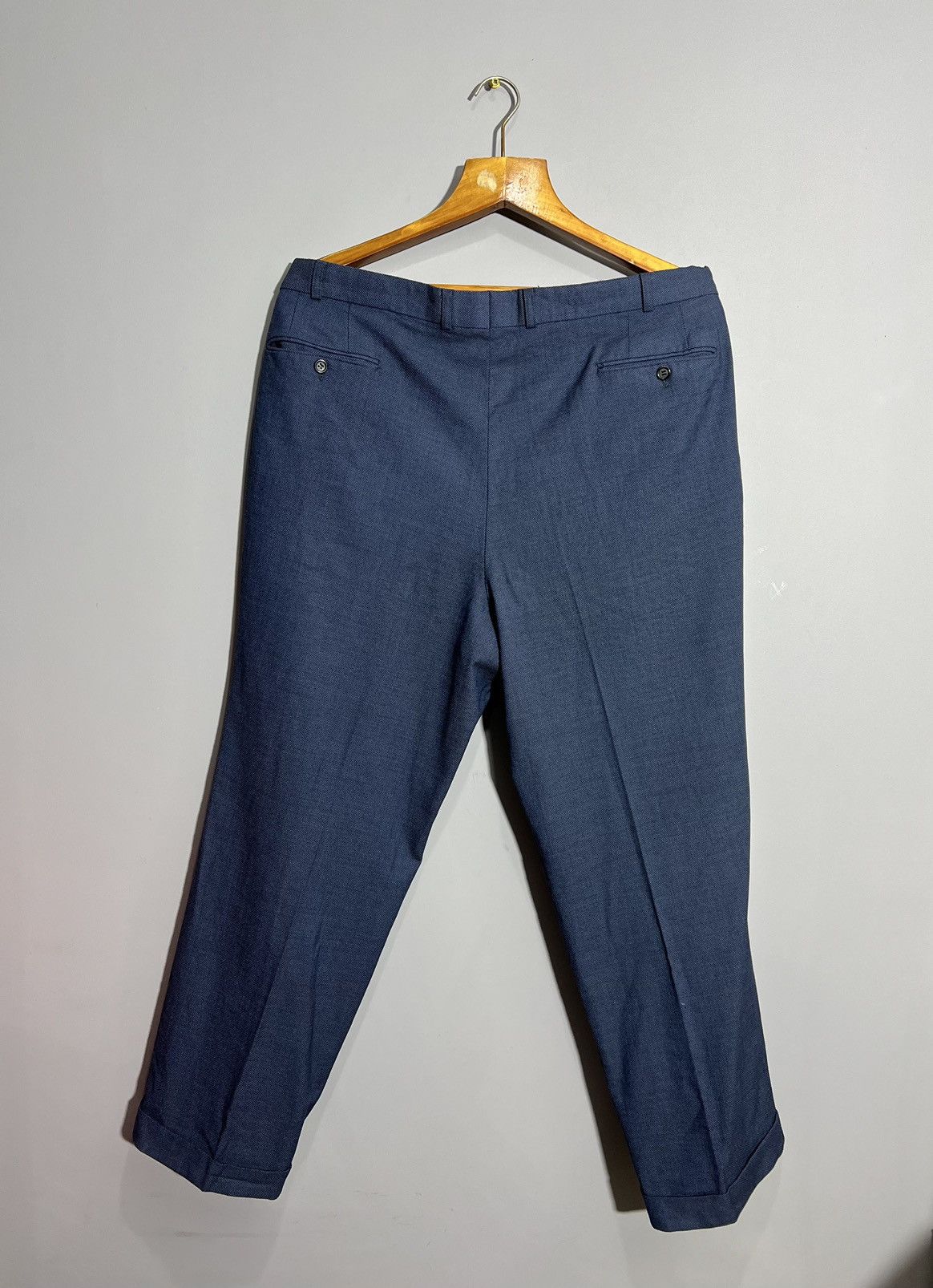 Burberry × Vintage Vintage Burberry’s Wool Suit Blazer and Trousers Size 50R - 15 Thumbnail