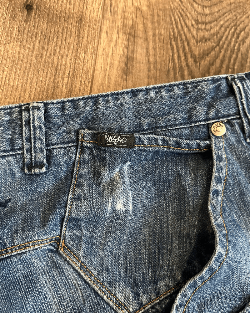 Mossimo × Vintage Vintage Y2K Mossimo Side Pocket Long Denim Shorts - Size 33 Size US 33 - 7 Thumbnail