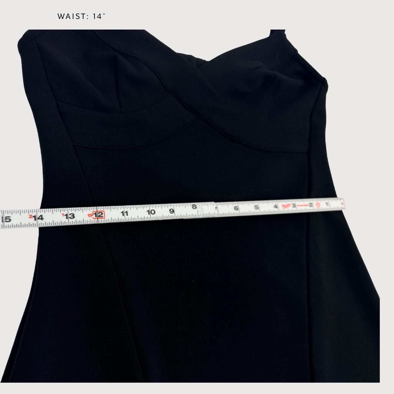 Other Meshki Thalia Mini Dress Black Bodycon Strappy M Size M / US 6-8 / IT 42-44 - 7 Thumbnail