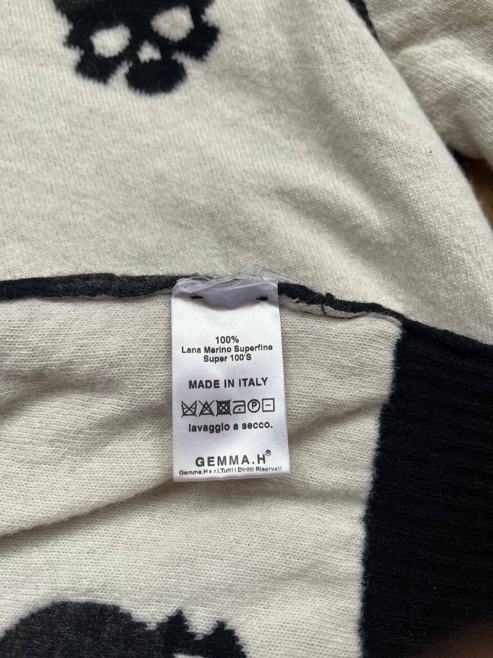 Gemma.H Uomo Gemma H Revisable Merino Wool Supreline Sweater Size US M / EU 48-50 / 2 - 5 Thumbnail