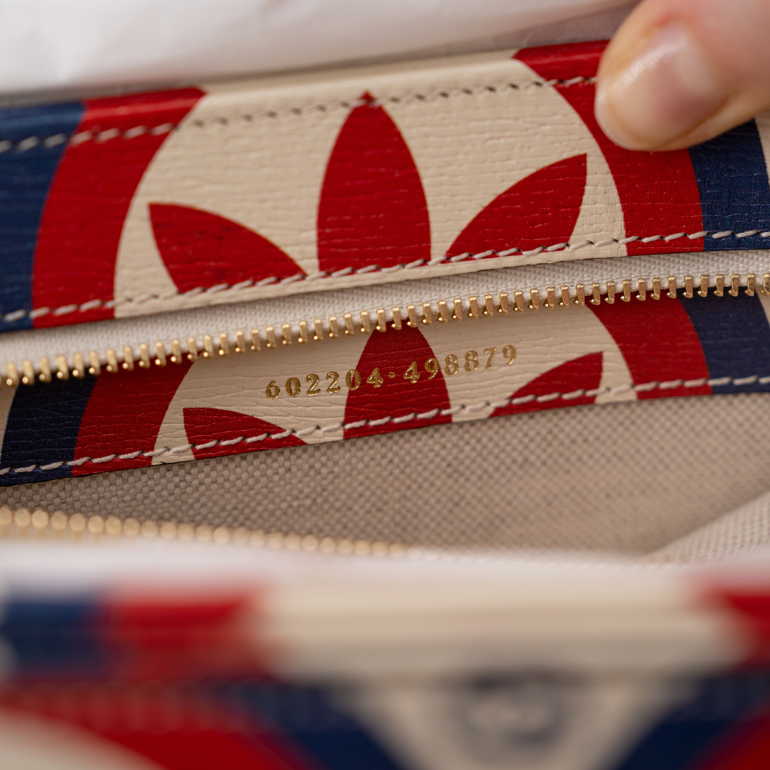 Gucci adidas Gucci Horsebit 1955 Shoulder Bag Blue Red Leather Size ONE SIZE - 8 Thumbnail