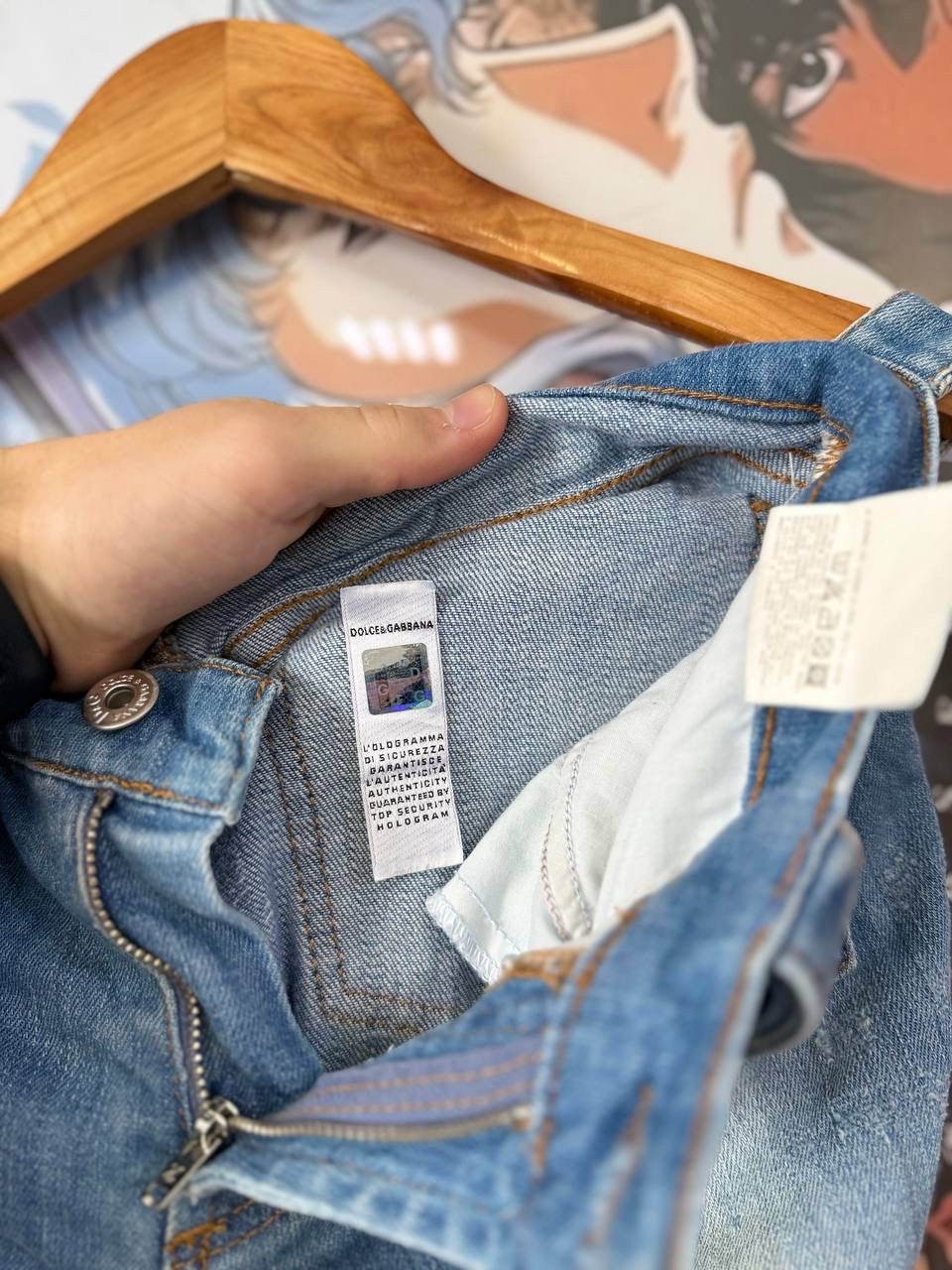 Dolce & Gabbana Vintage Dolce&Gabbana Jeans Light Denim Size 26" / US 2 / IT 38 - 8 Thumbnail