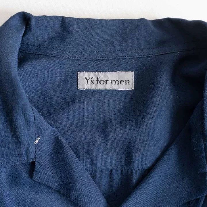 Y's for Men Y's For Men size os 1990s silhouette silk shirt Size US M / EU 48-50 / 2 - 3 Thumbnail