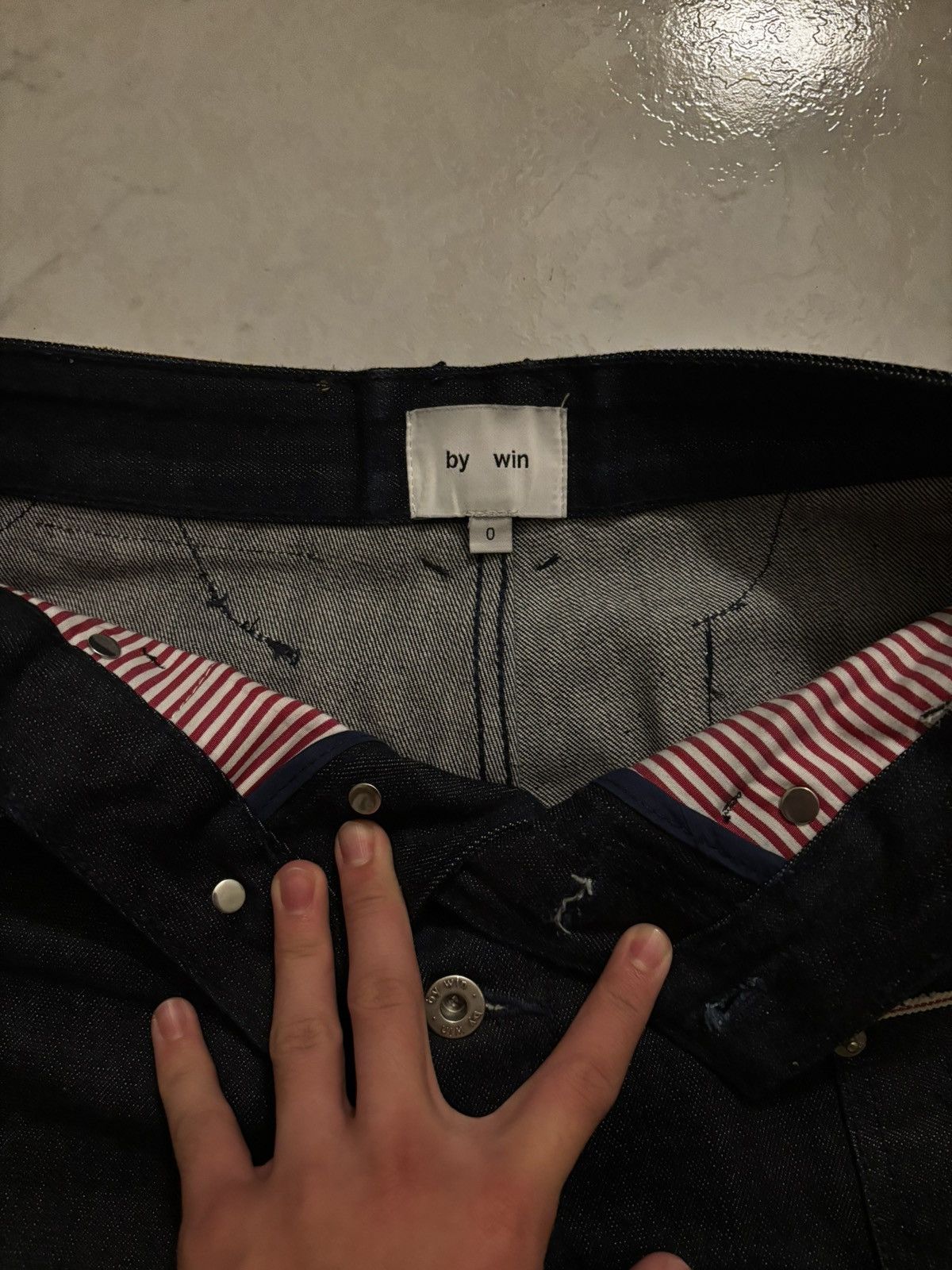 Other Bywin baggy selvedge indigo Size US 30 / EU 46 - 3 Thumbnail