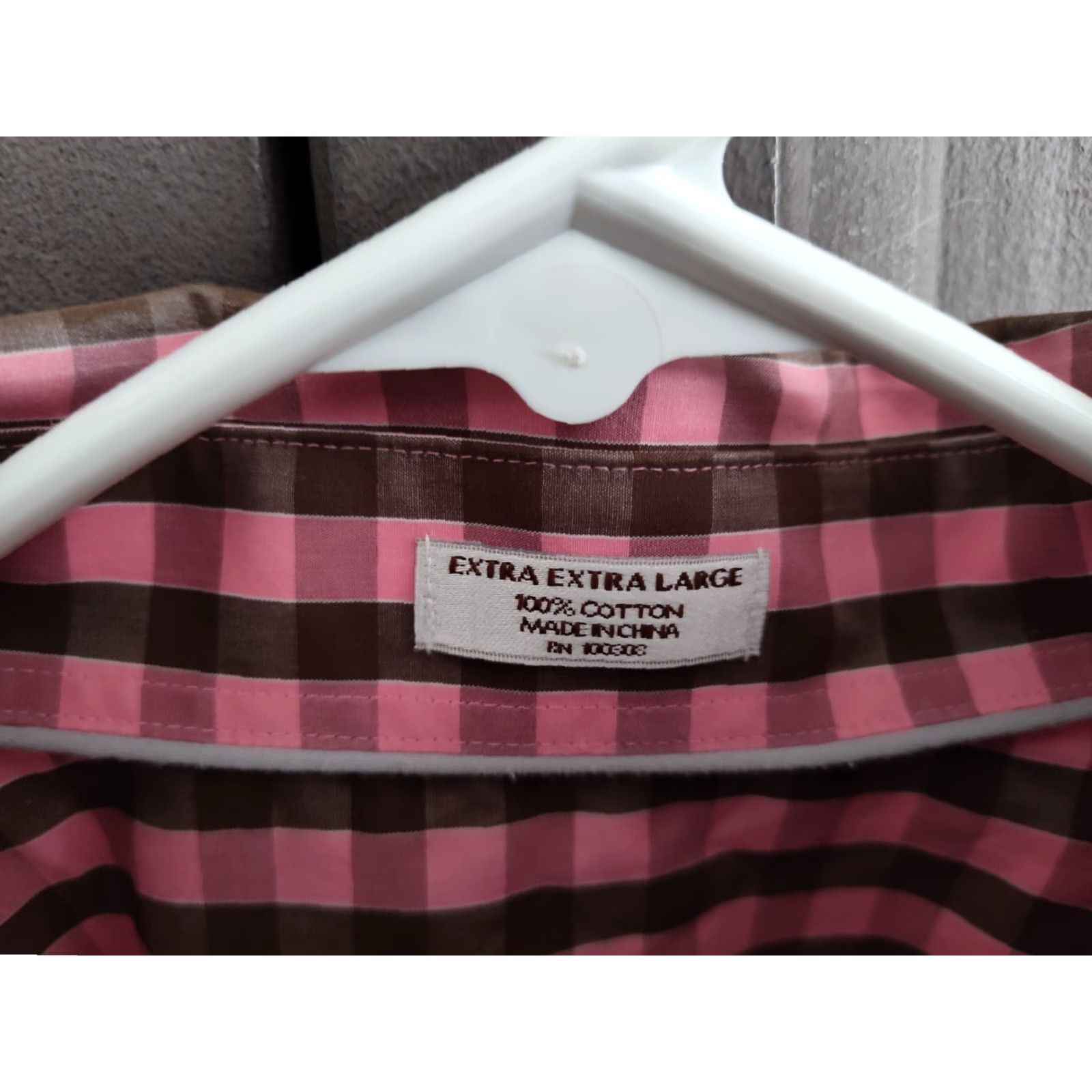 Peter Millar VINTAGE Peter Millar Shirt Button-Down Long Sleeve Plaid XL Men Pink Brown Checkered Cotton Button-Up Shirt Mens XL Pink Brown Plaid Size US XL / EU 56 / 4 - 5 Thumbnail