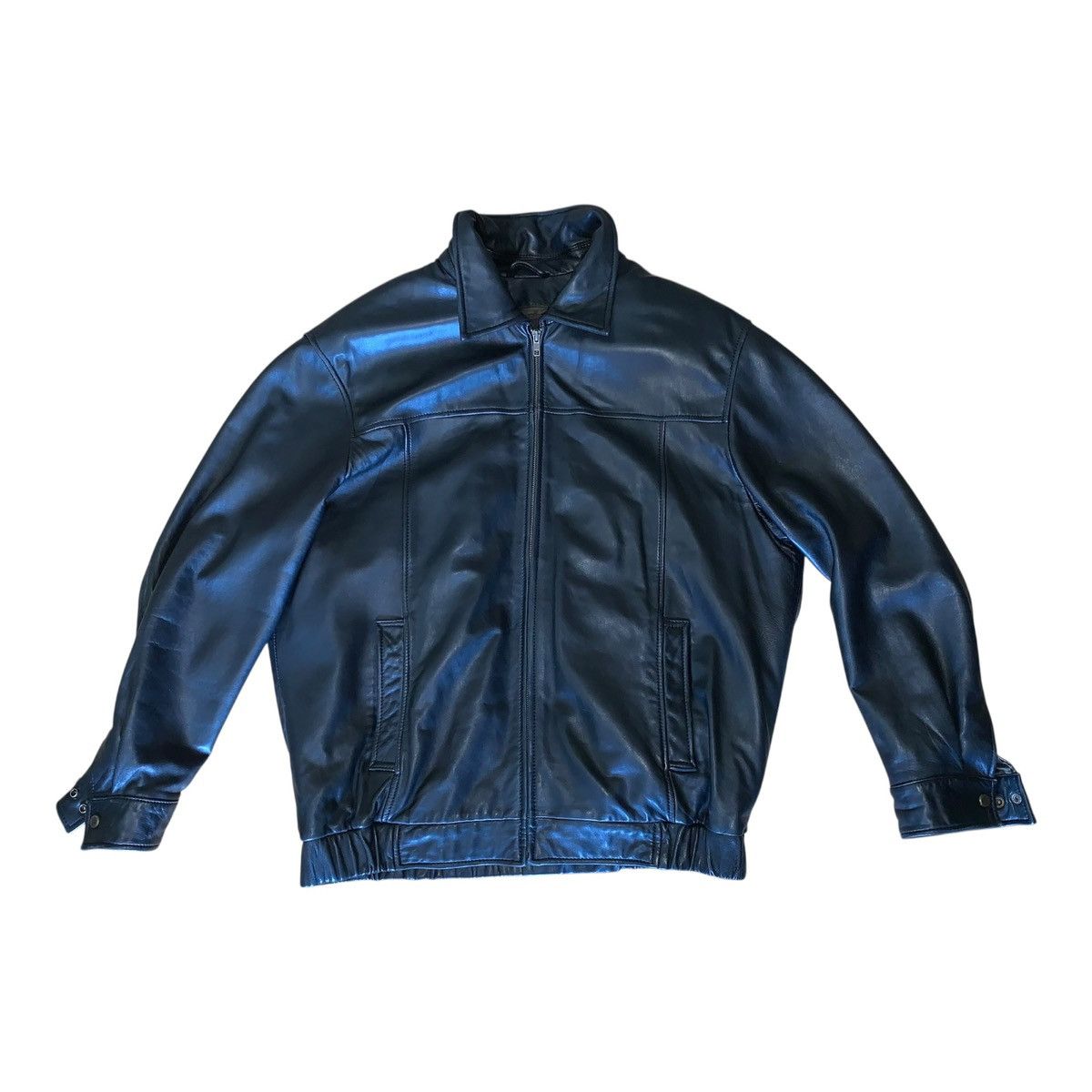 Danier Danier Canada Genuine Leather Jacket Black Men's with Lining Size US XL / EU 56 / 4 - 8 Thumbnail