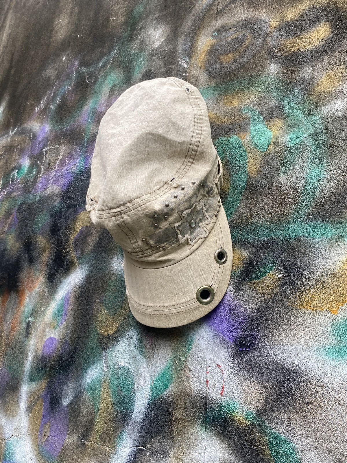 Other ❤️‍🔥Vintage commando hats distressed cross punk style Size ONE SIZE - 2 Thumbnail