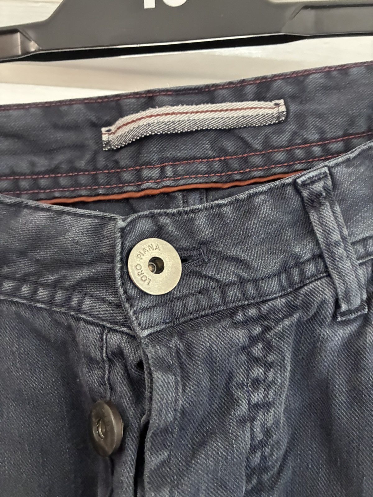 Loro Piana Loro piana navy linen jeans w31 Size US 31 - 2 Thumbnail