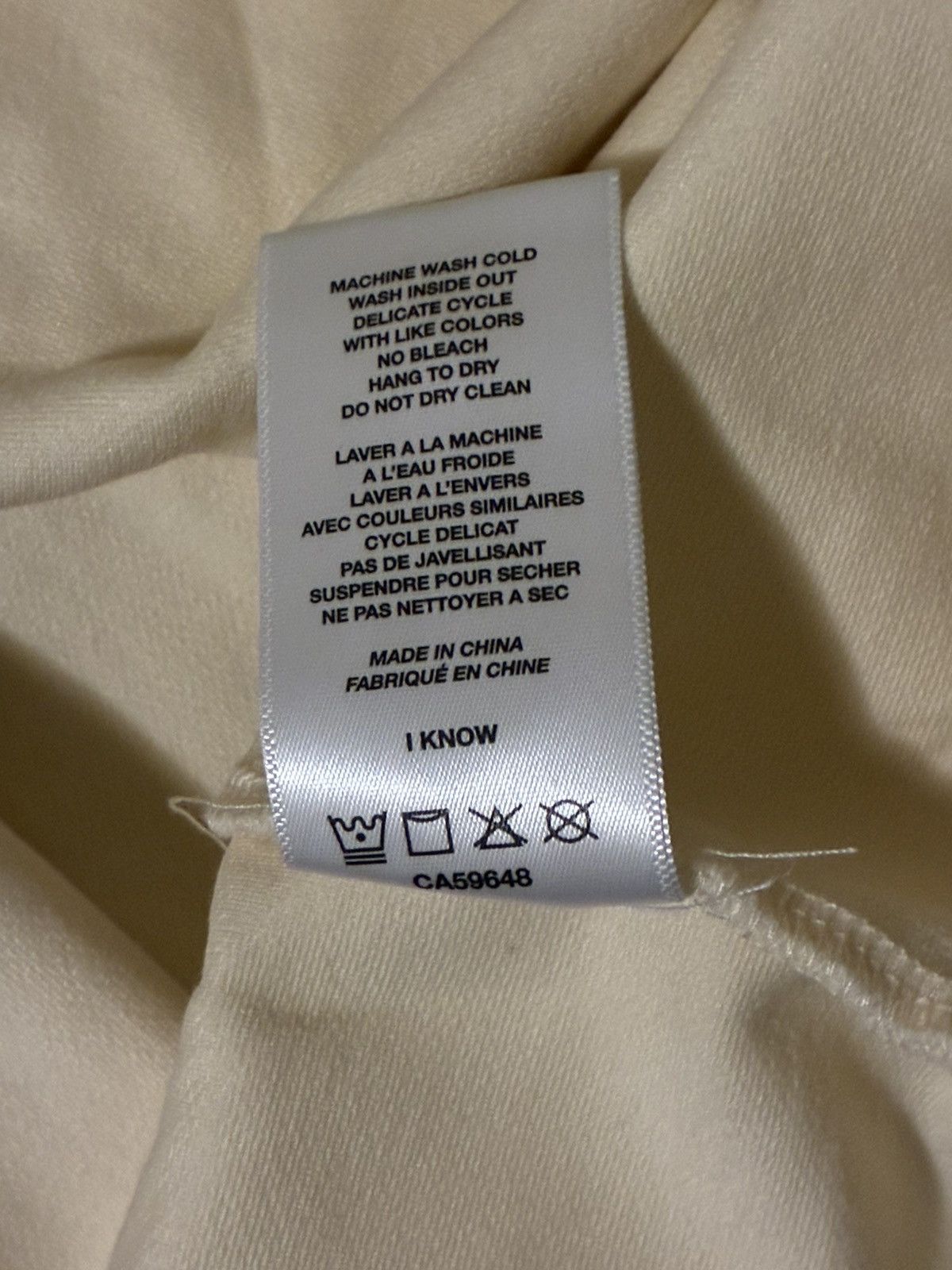 Dime Dime Grass Cream Polo Shirt Size US XL / EU 56 / 4 - 7 Thumbnail